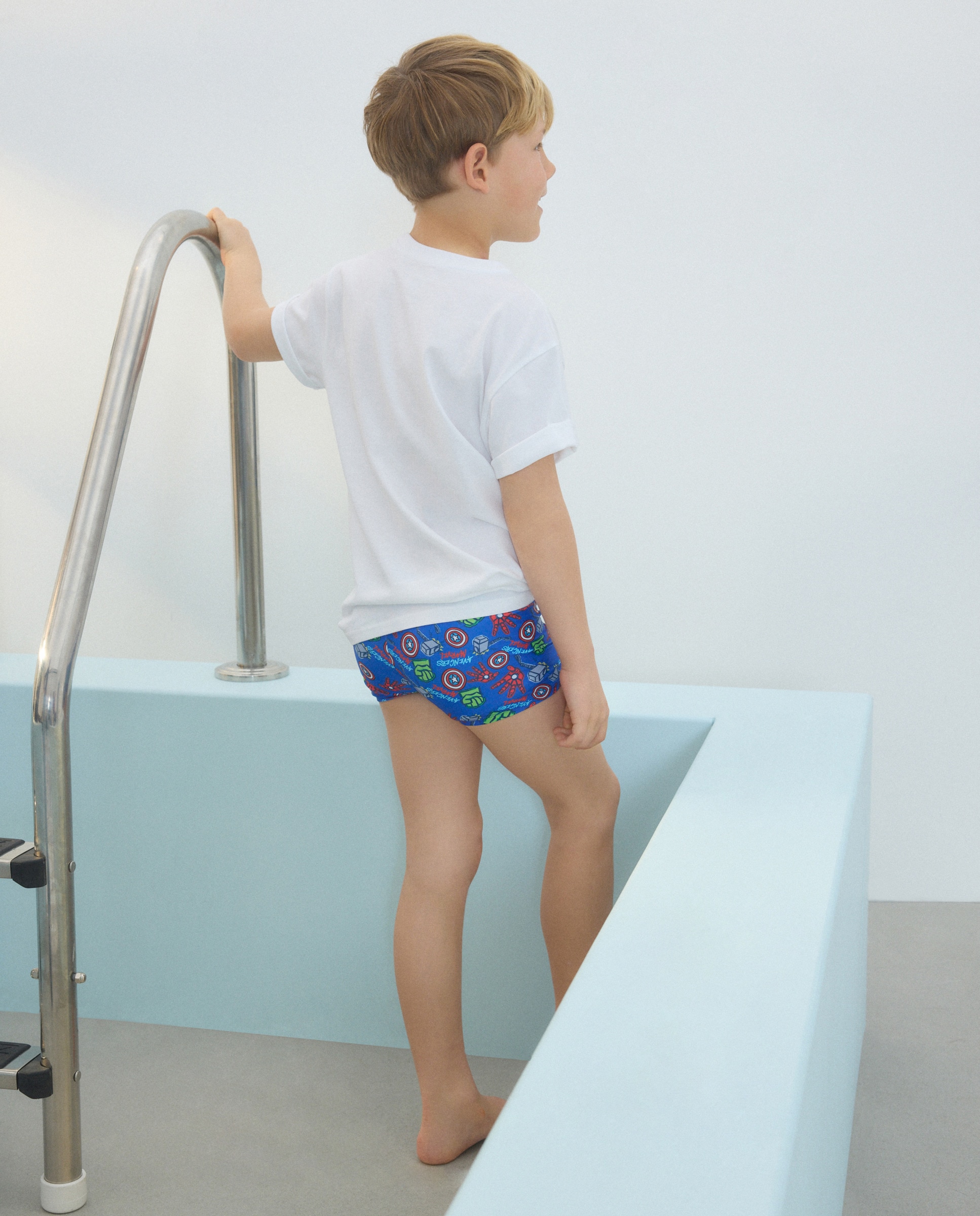 Boxers da Licença Os Vingadores Azul-marinho-3