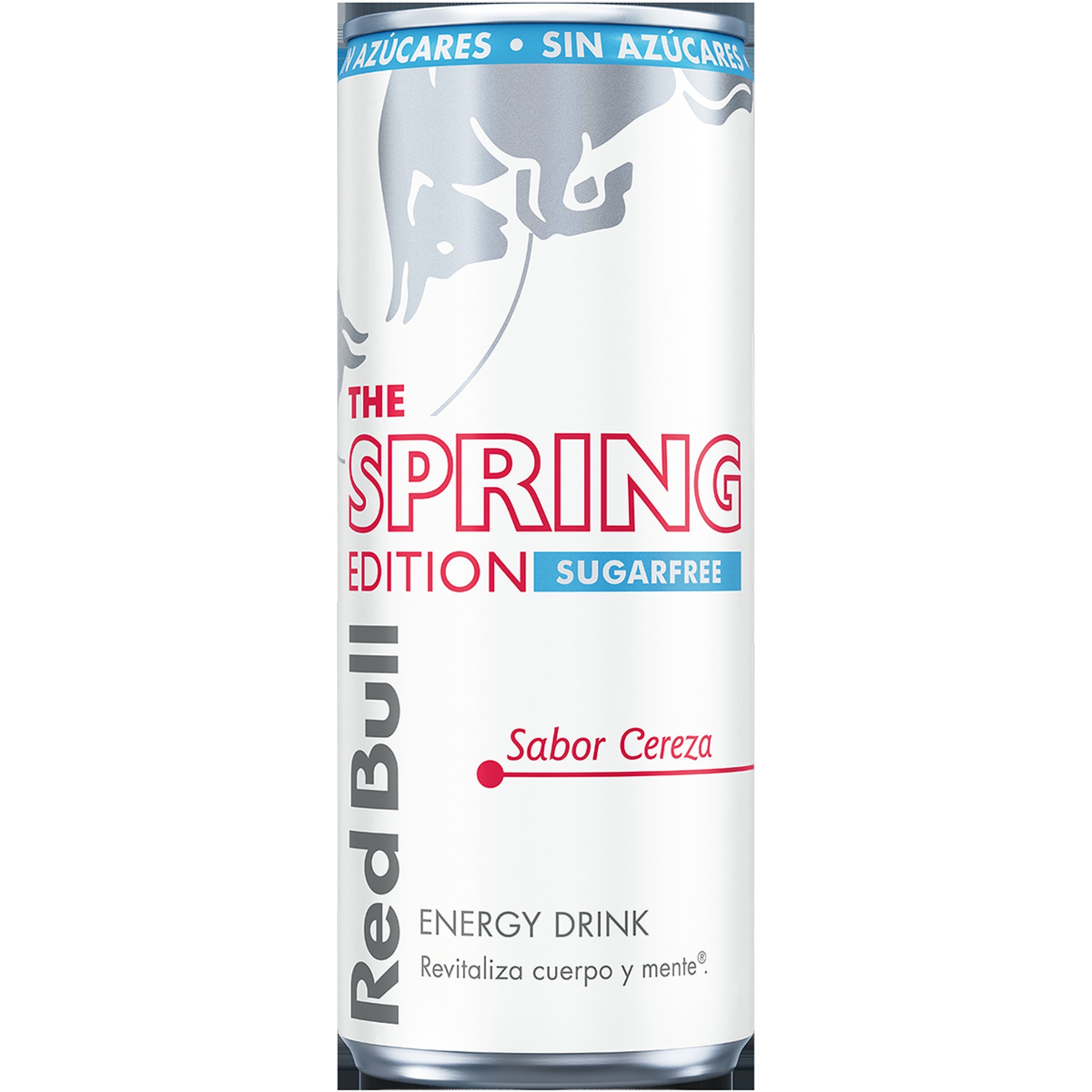 Spring Edición bebida energética sabor cereza Sugar Free lata 25 cl