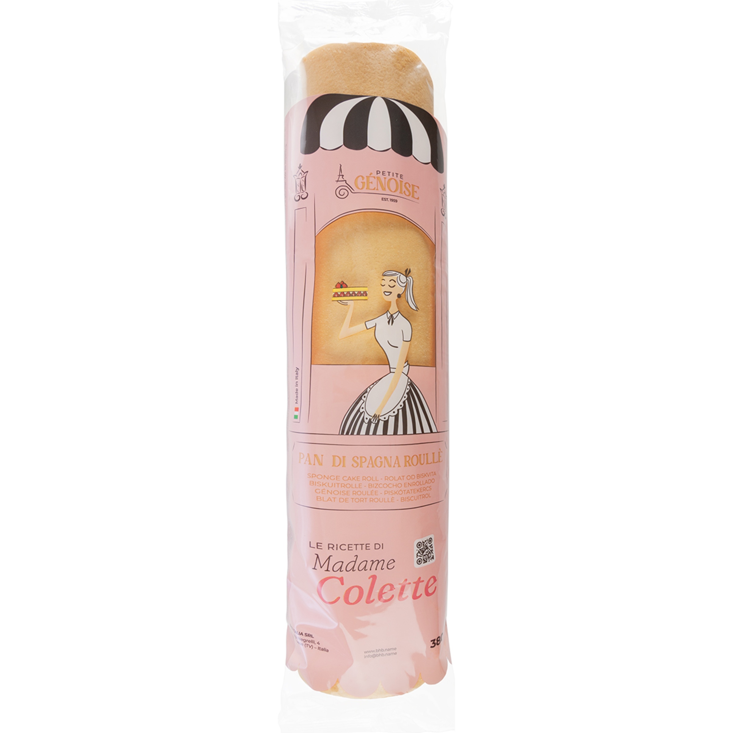 rollo de bizcocho blister 380 g