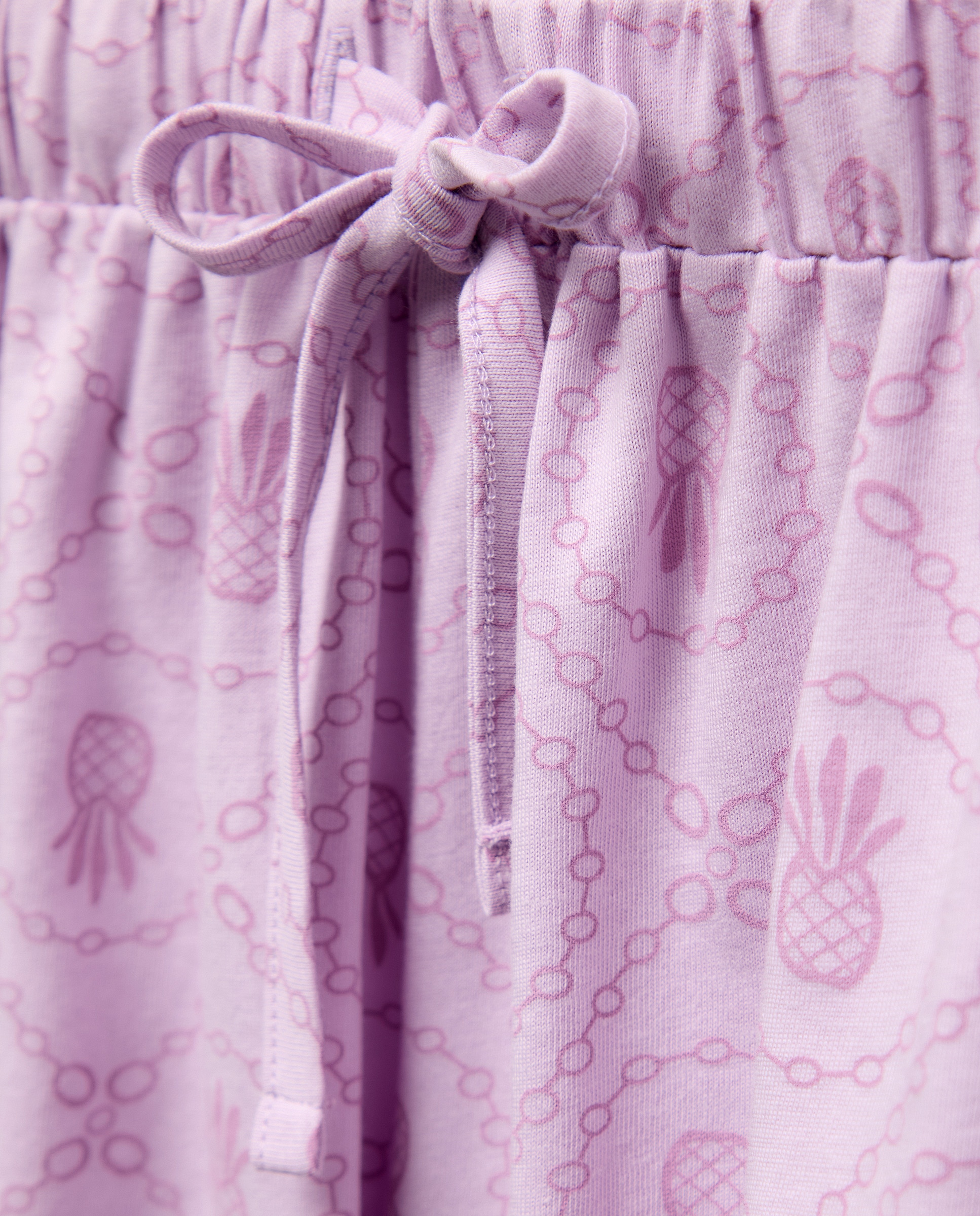 Pijama estampado 284 Lilás-4