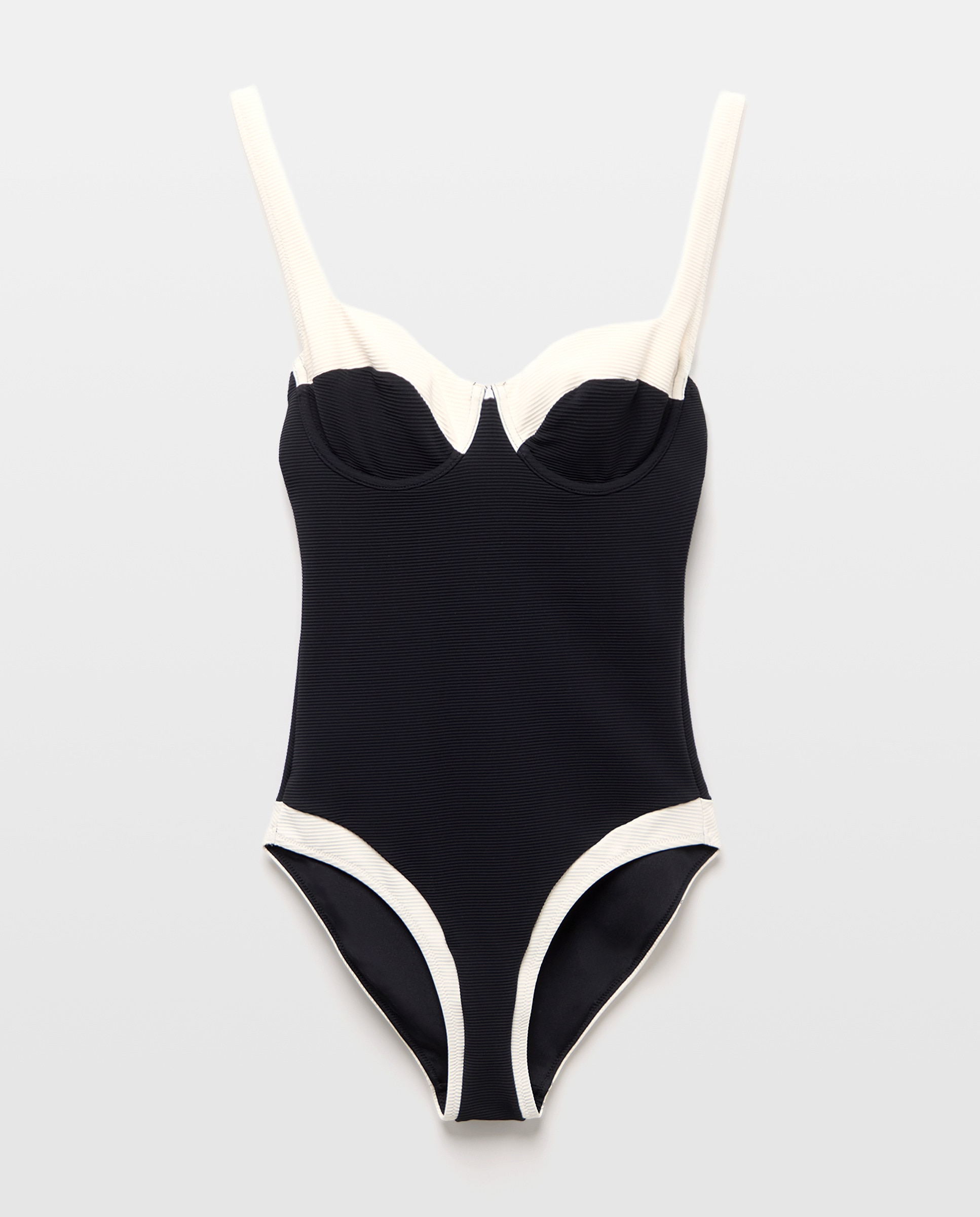 Imagem 0 de Fato de banho tipo t-shirt bicolor