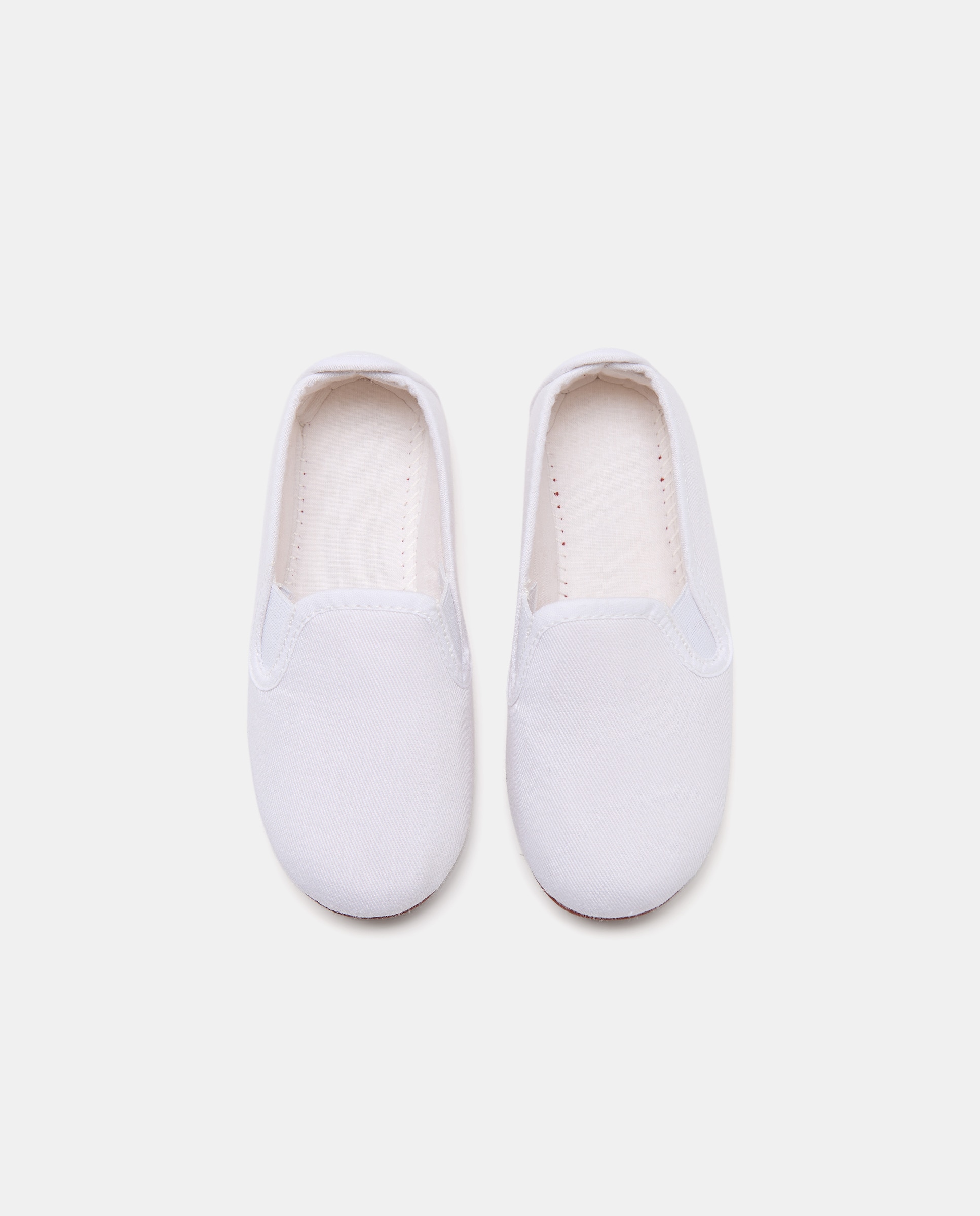 Lona bebés kungfu suela flexible Blanco-4