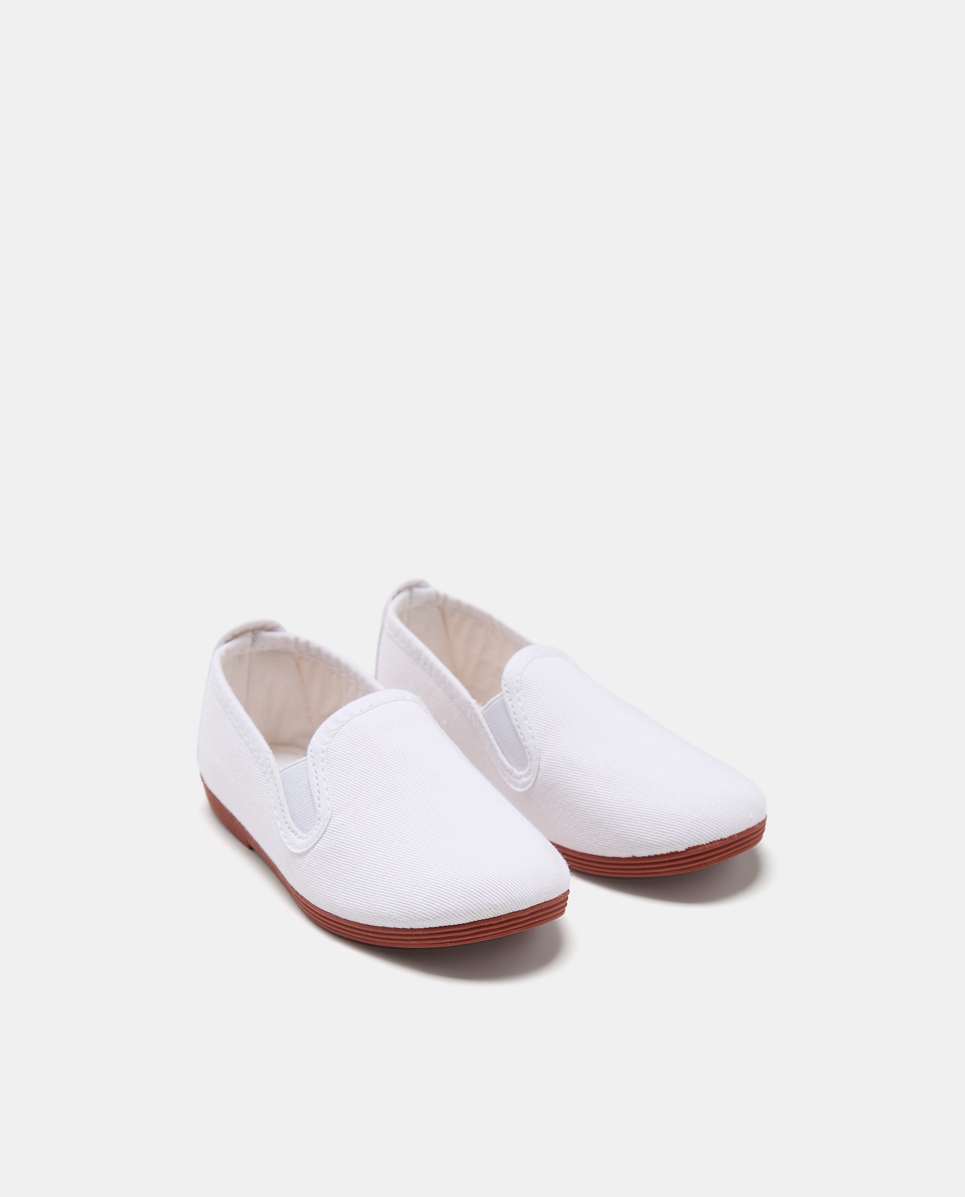 Lona bebés kungfu suela flexible Blanco-2