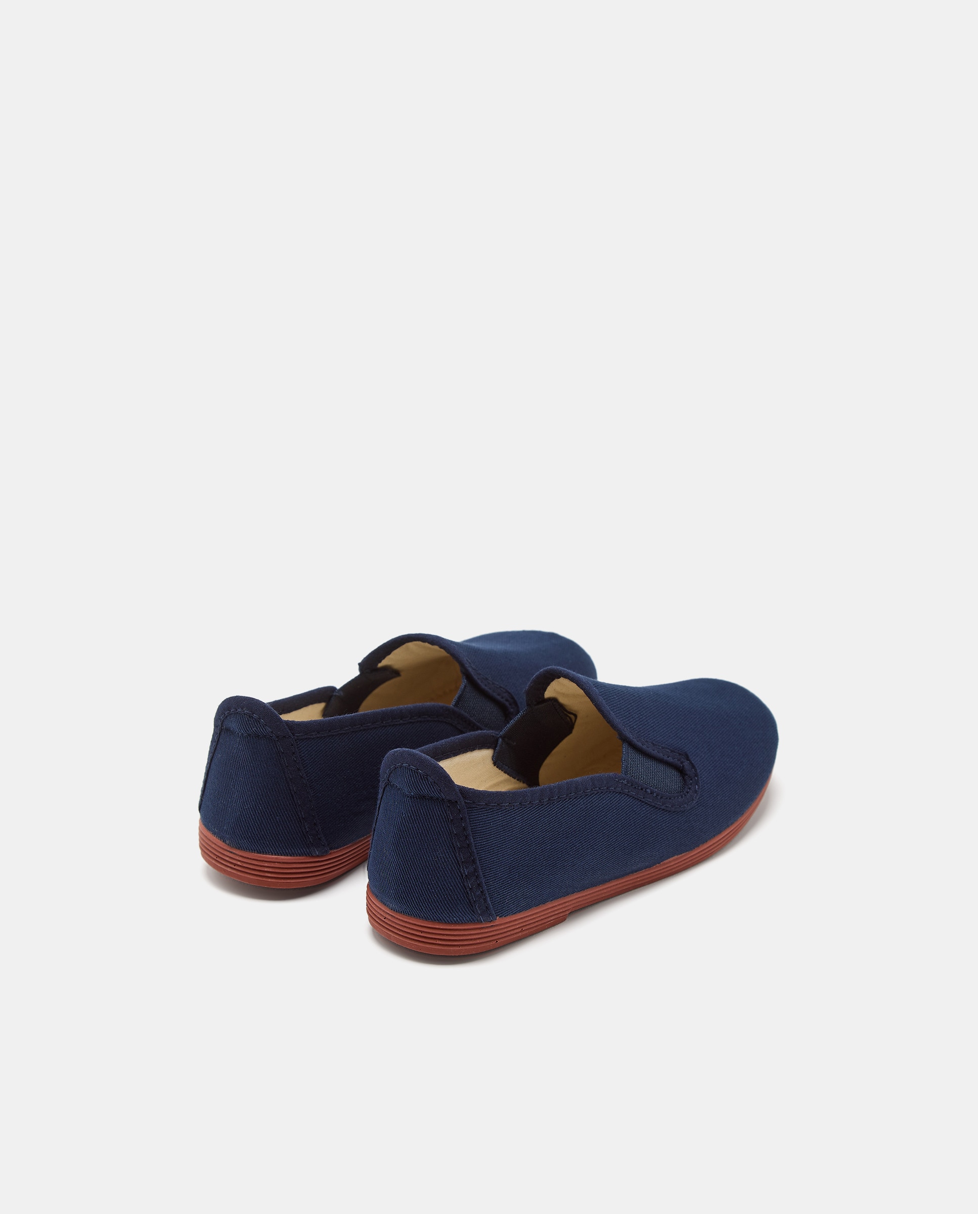 Lona infantil kungfu suela flexible Azul marino-3
