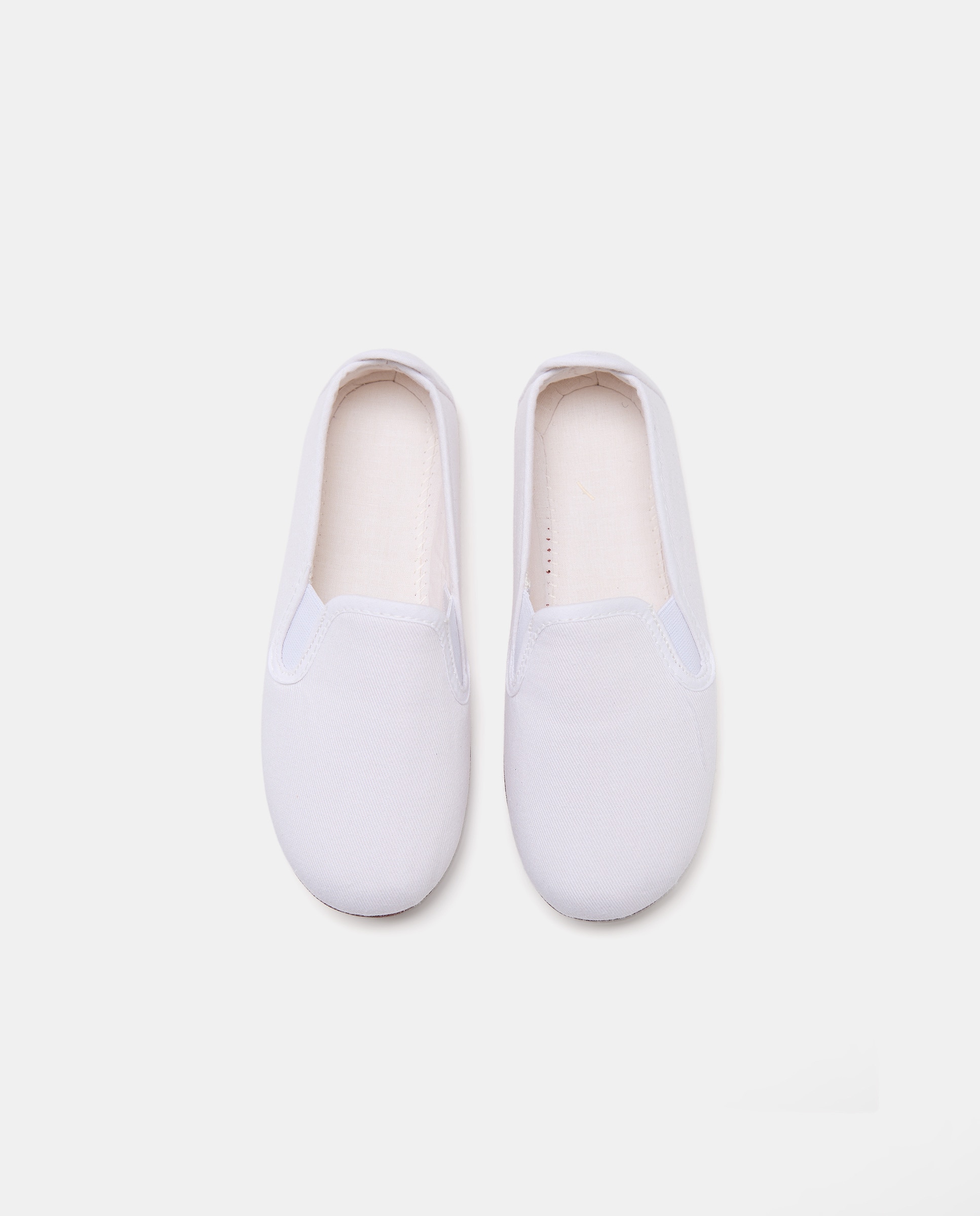 Lona infantil kungfu suela flexible Blanco-4