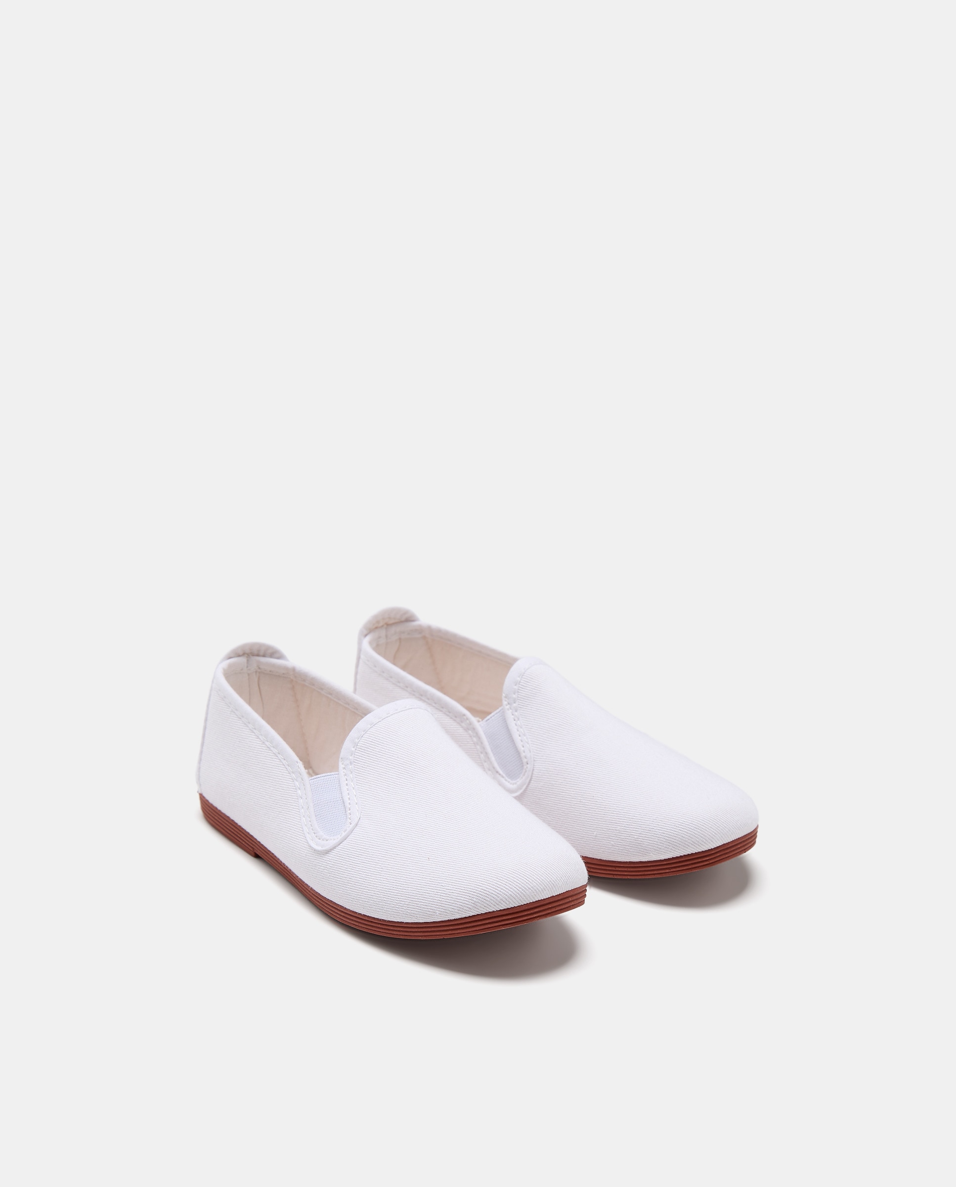 Lona infantil kungfu suela flexible Blanco-2