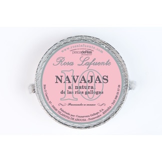 Lingueirão Natural Gale 10 unidades lata 75 g - Rosa Lafuente