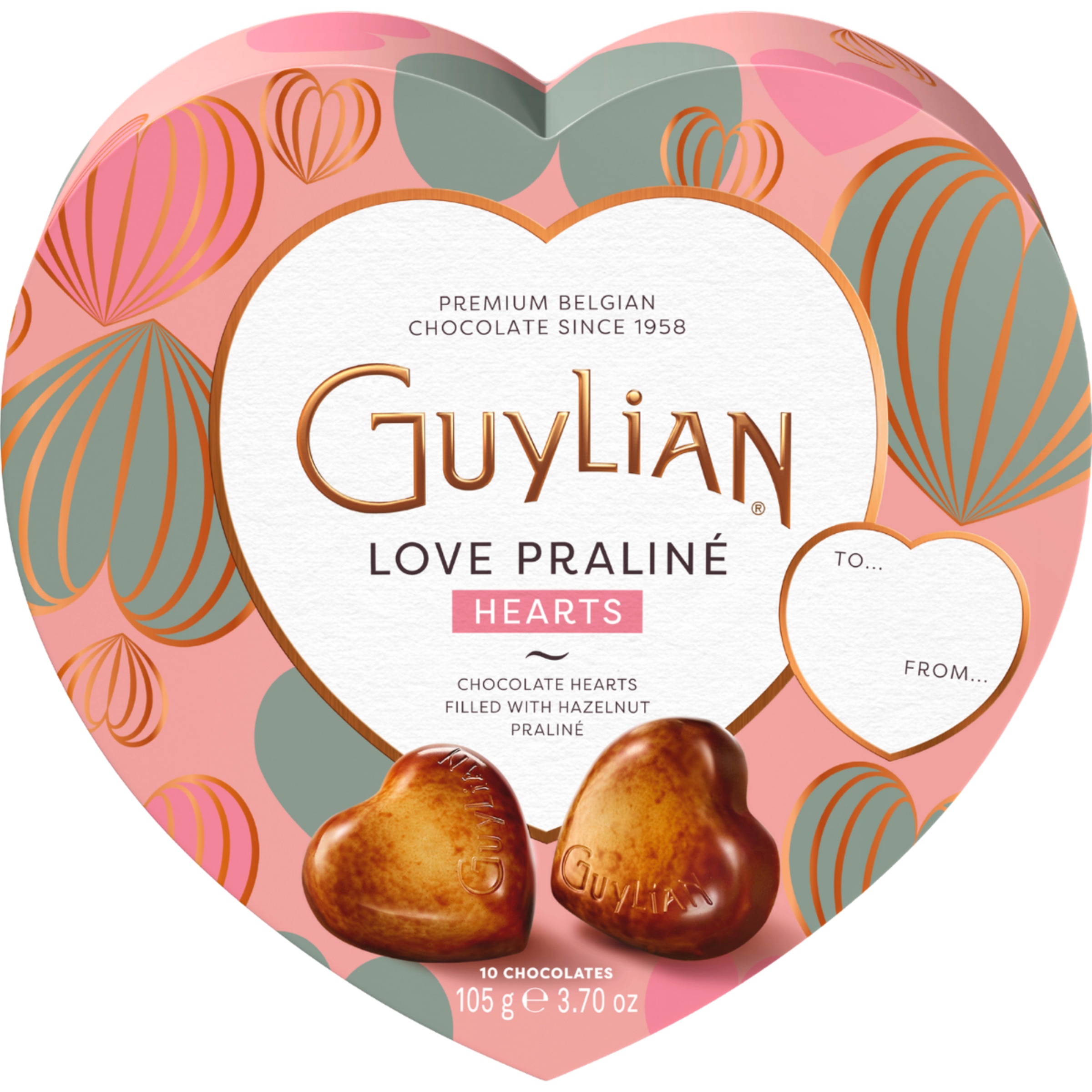 Bombons Praliné I Love You embalagem 105 g
