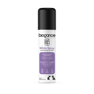 Champô Seco para Cão com Pêlo Branco embalagem 300 ml - Biogance