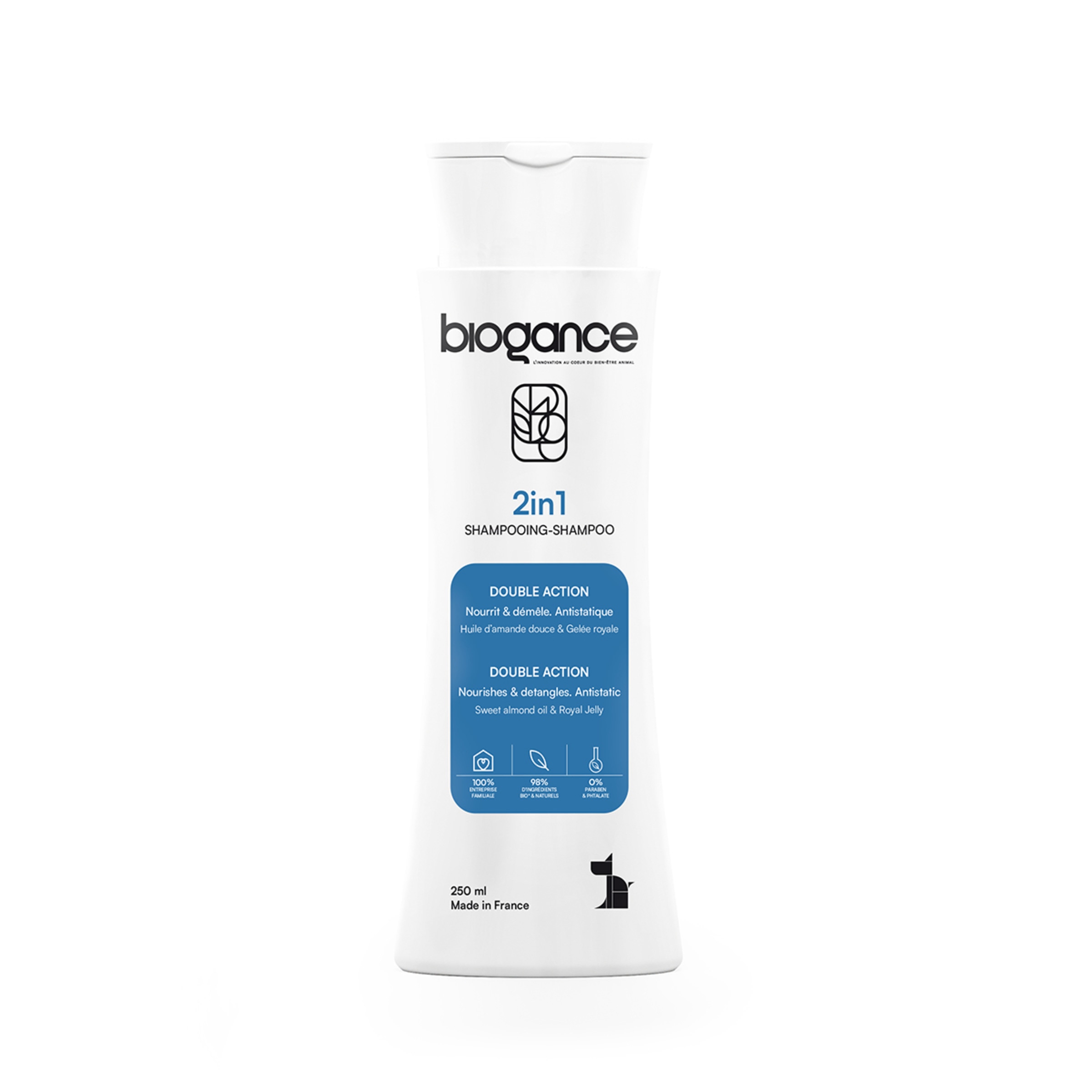 Champô e Condicionador para Cão embalagem 250 ml