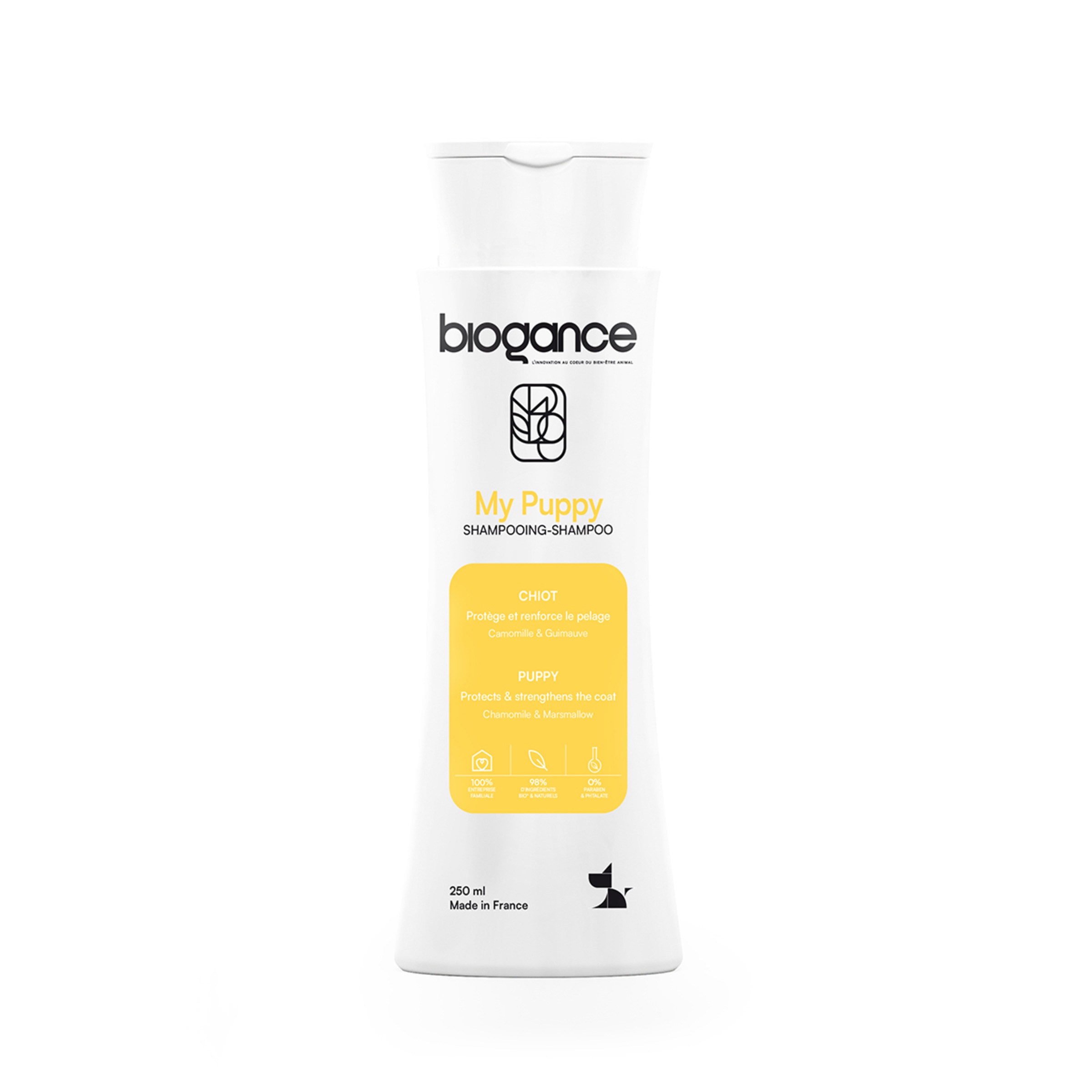 Champô para Cão Puppy embalagem 250 ml