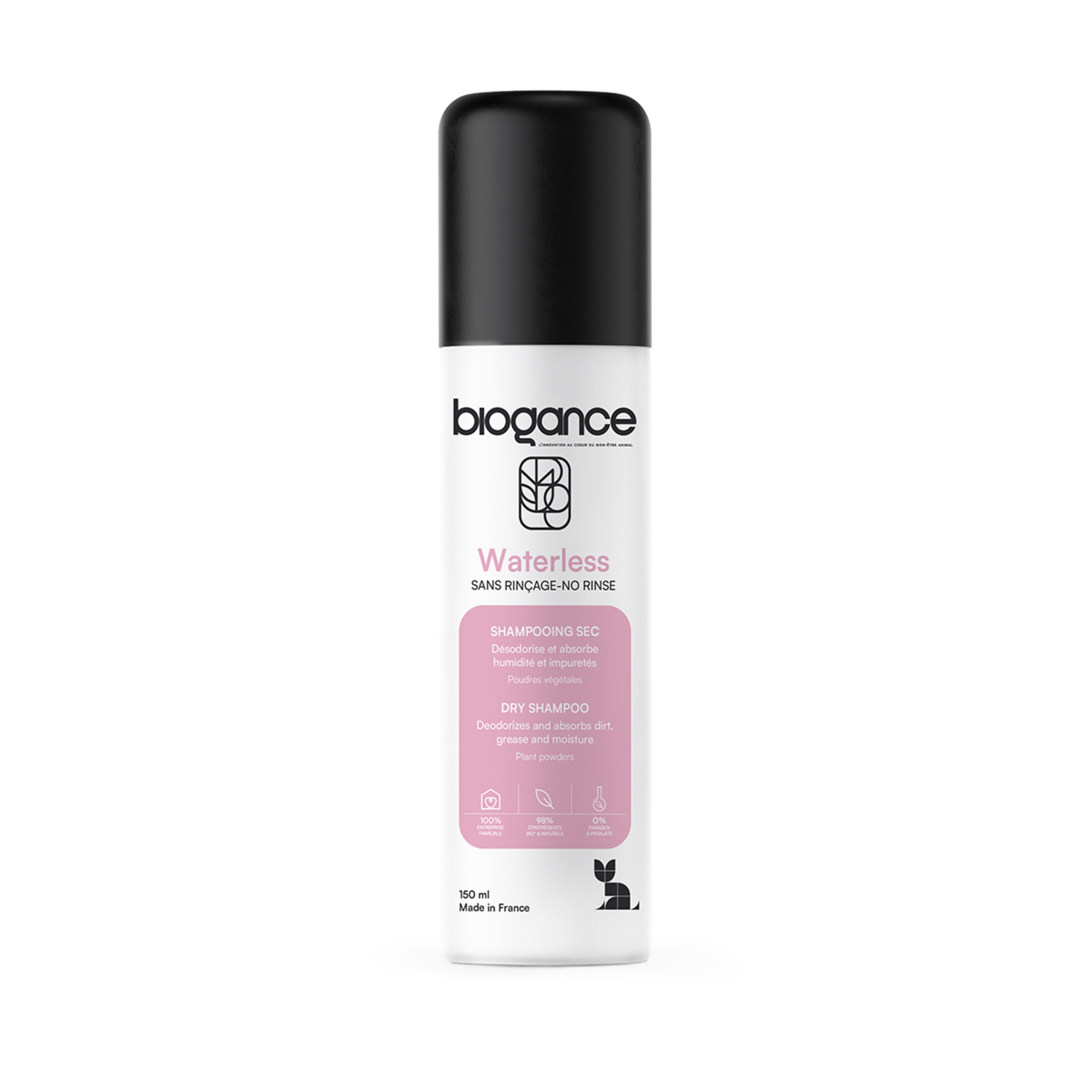 Champô Seco para Gato embalagem 150 ml