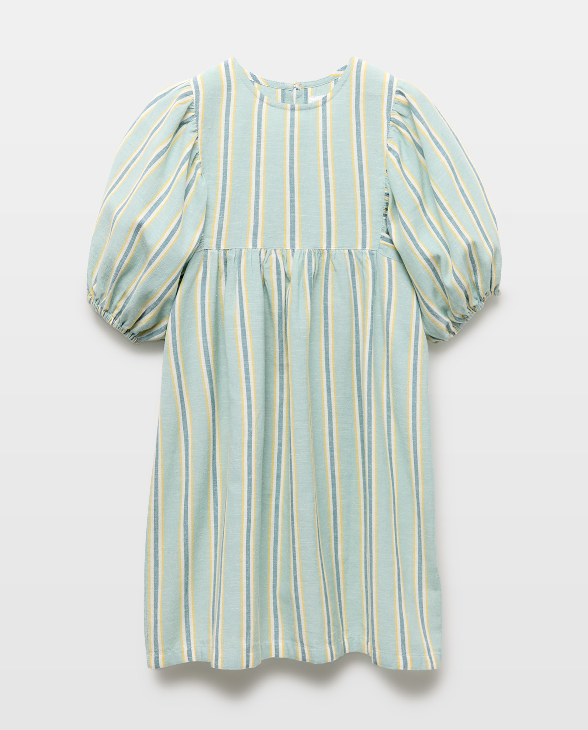 Imagen 0 de Vestido niña de lino estampado