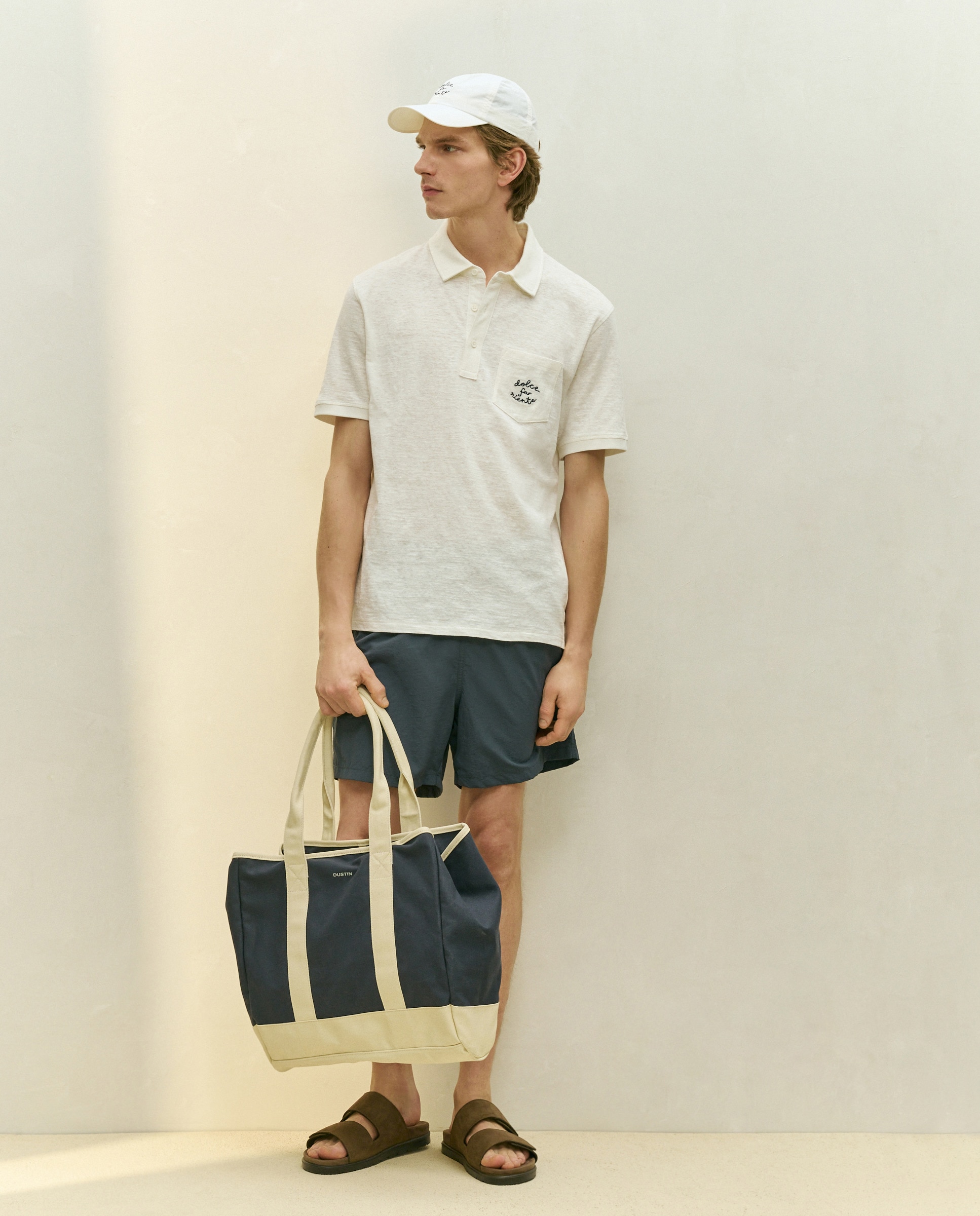 Polo de homem Branco-2