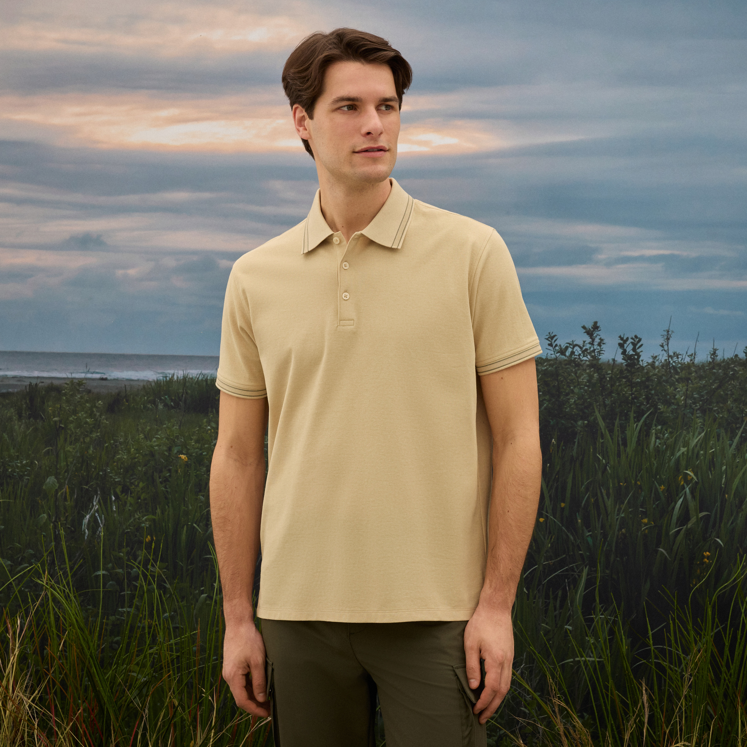 Imagem 0 de Polo Técnico Coolmax de Homem