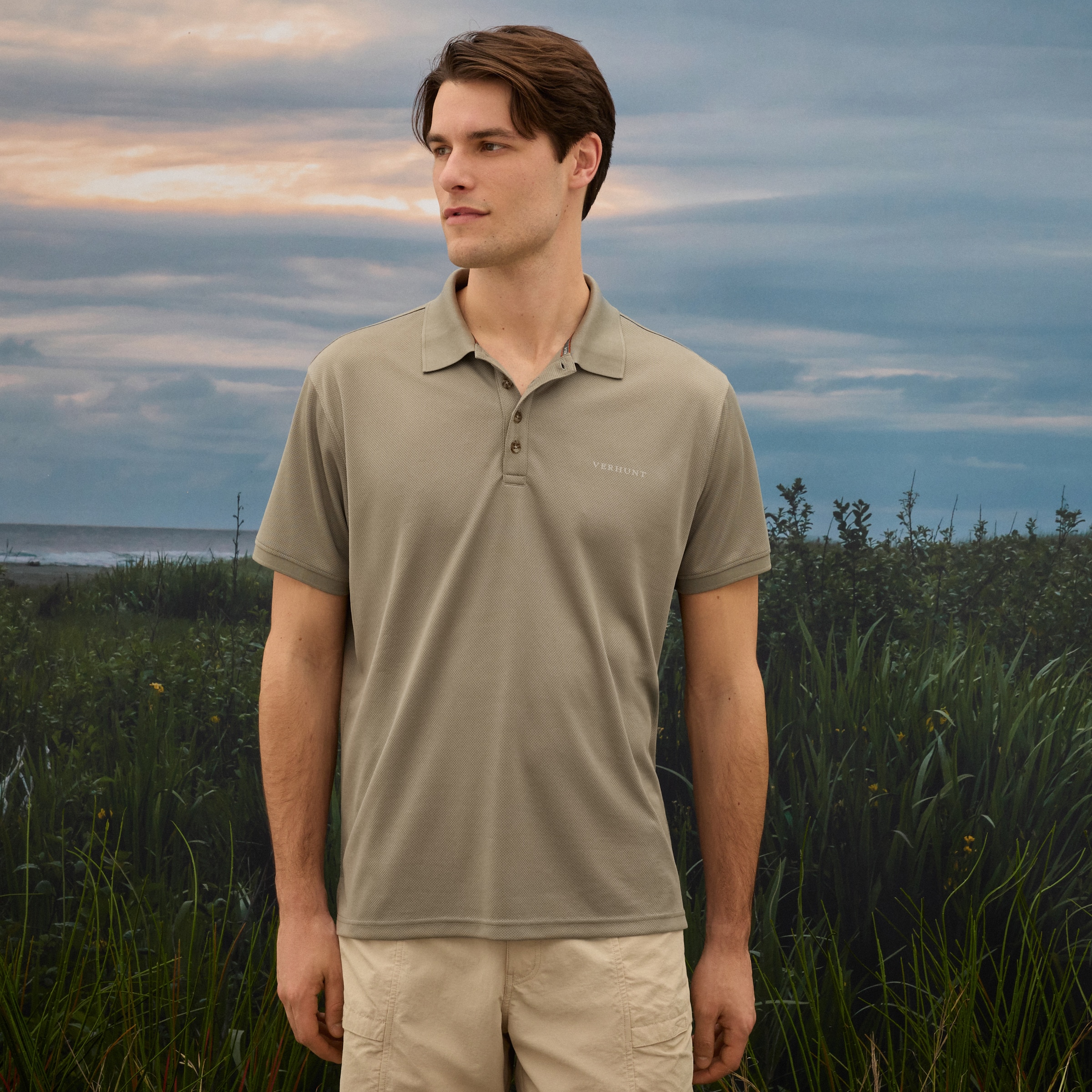 Imagem 0 de Polo Básico de Manga Curta de Homem