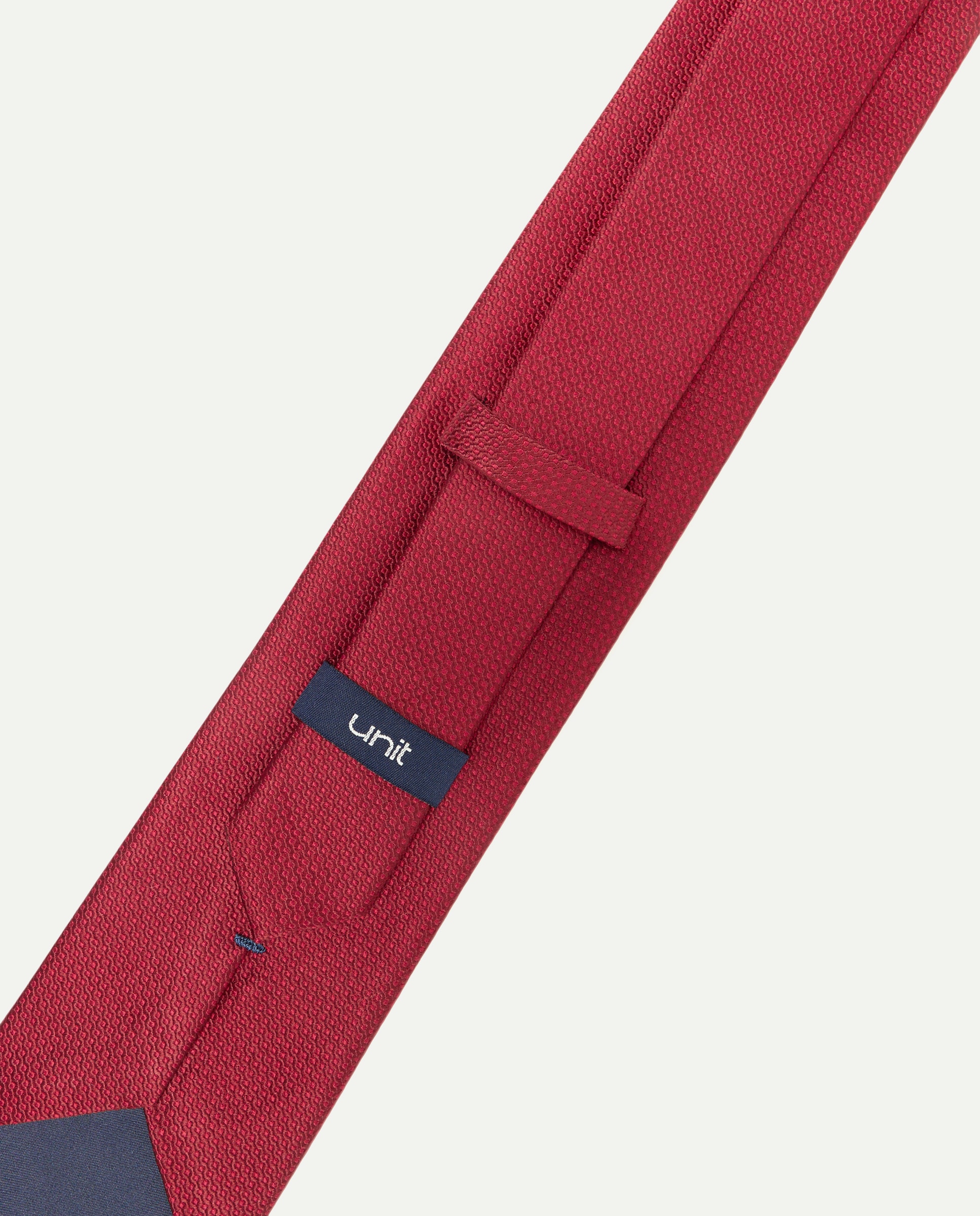 Corbata hombre 100% seda Azul marino-3