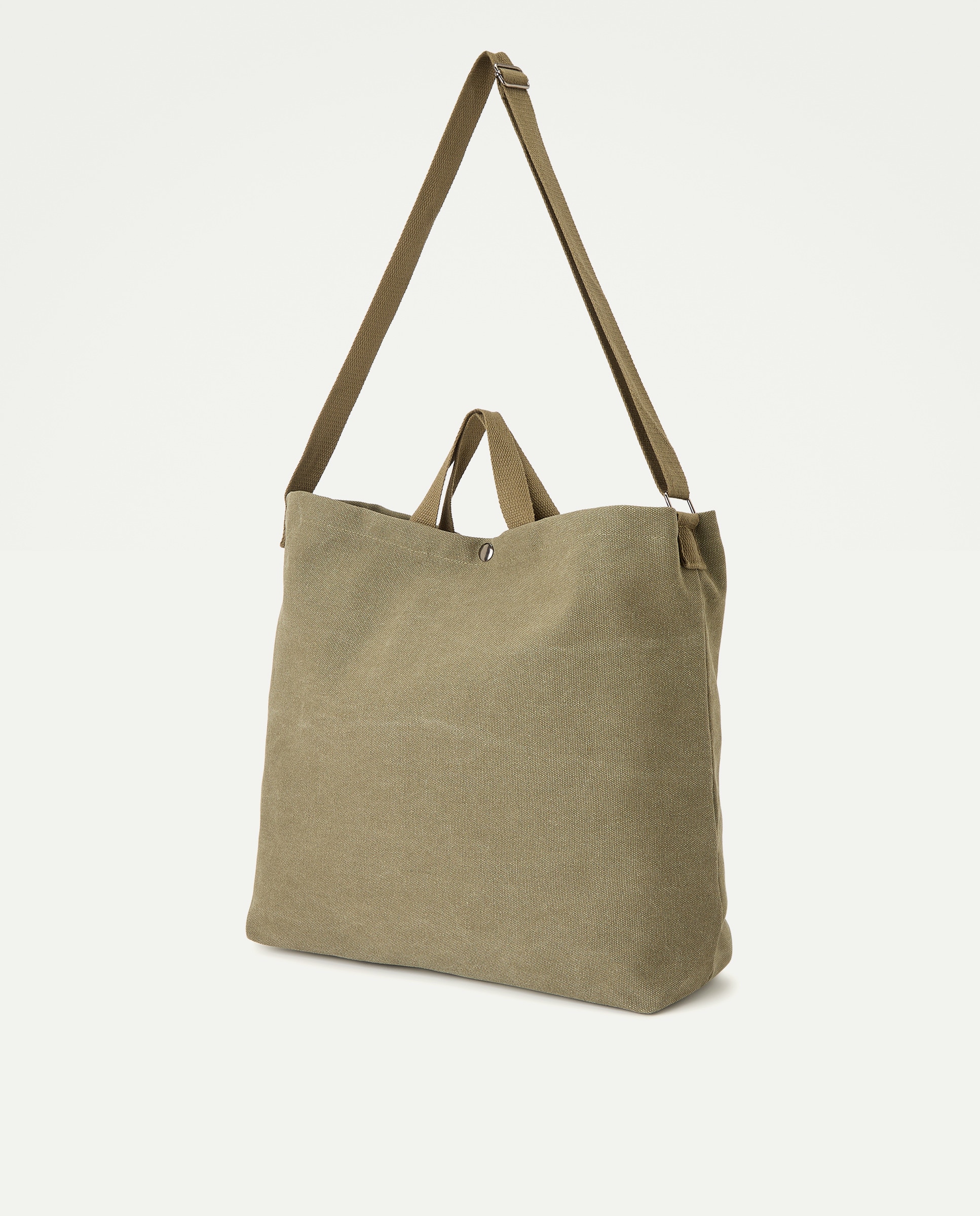 Bolsa de lona hombre 520 Kaki-2