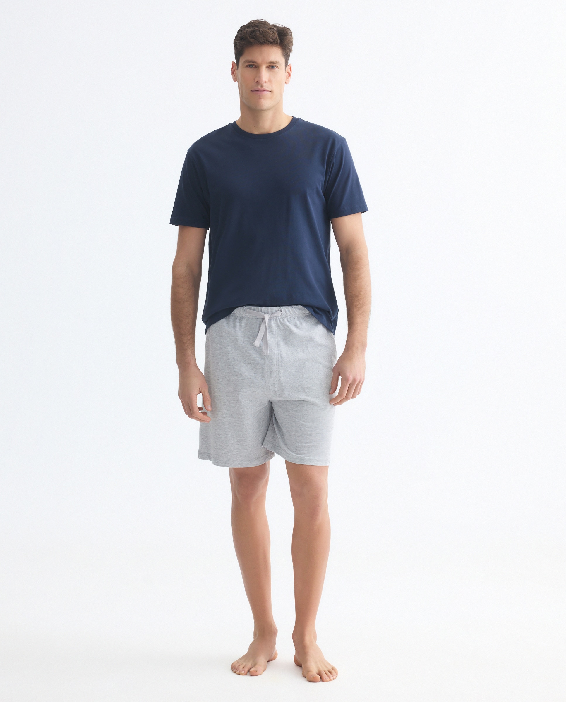 Imagen 0 de Pantalon corto punto algodón con bolsillos