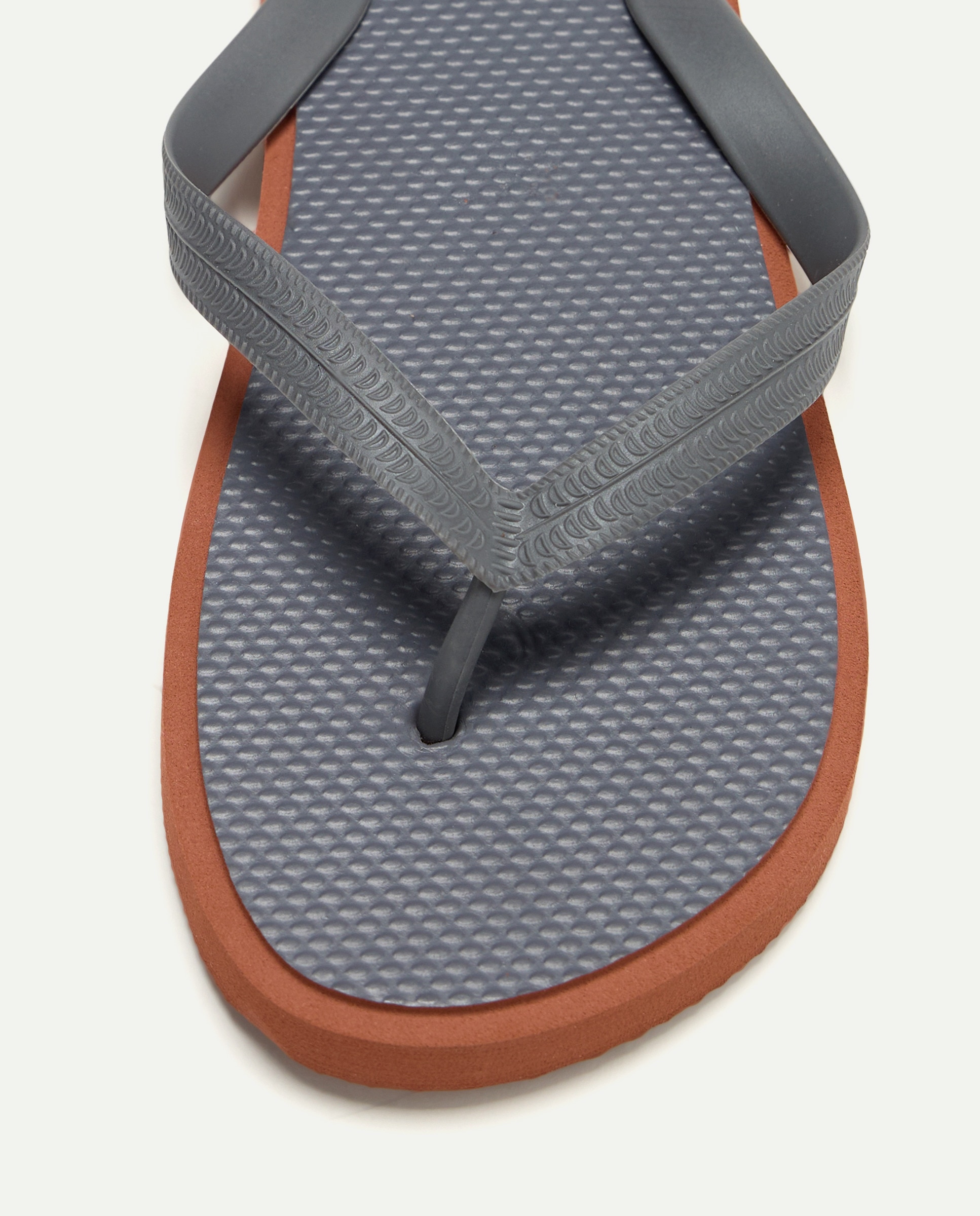 Chancla de baño esclava perfil con piso de goma 820 Gris medio-5