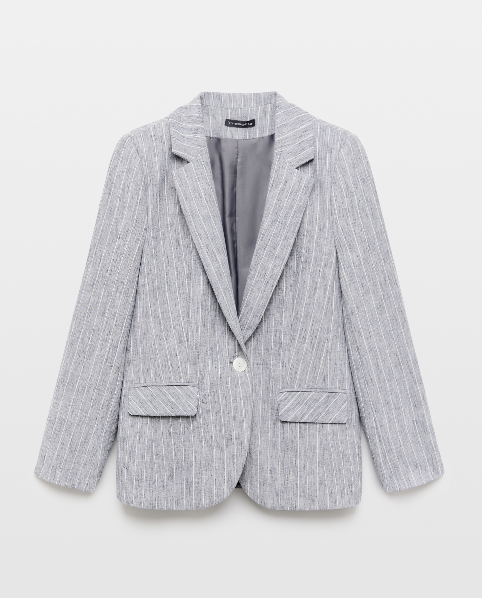 Imagem 0 de Casaco às riscas