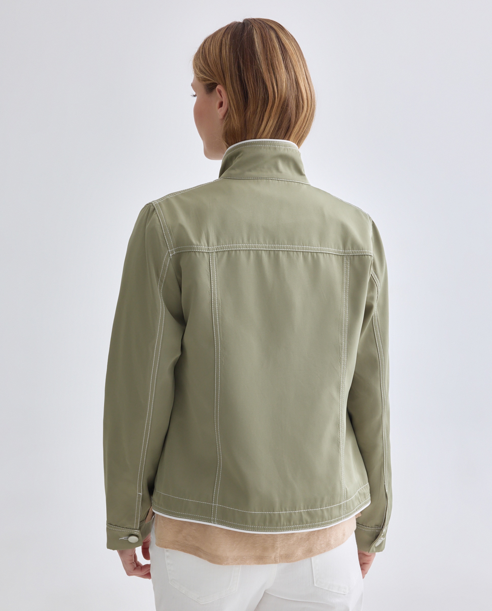 Blusão Liso Caqui-3