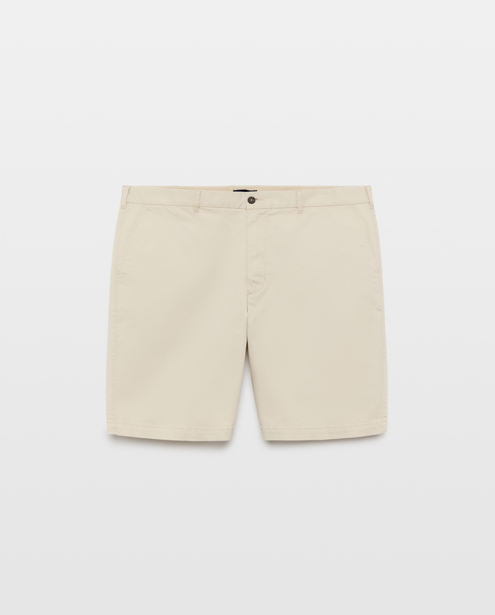 Bermudas Desportivas Básicas Regular Cinzento-4