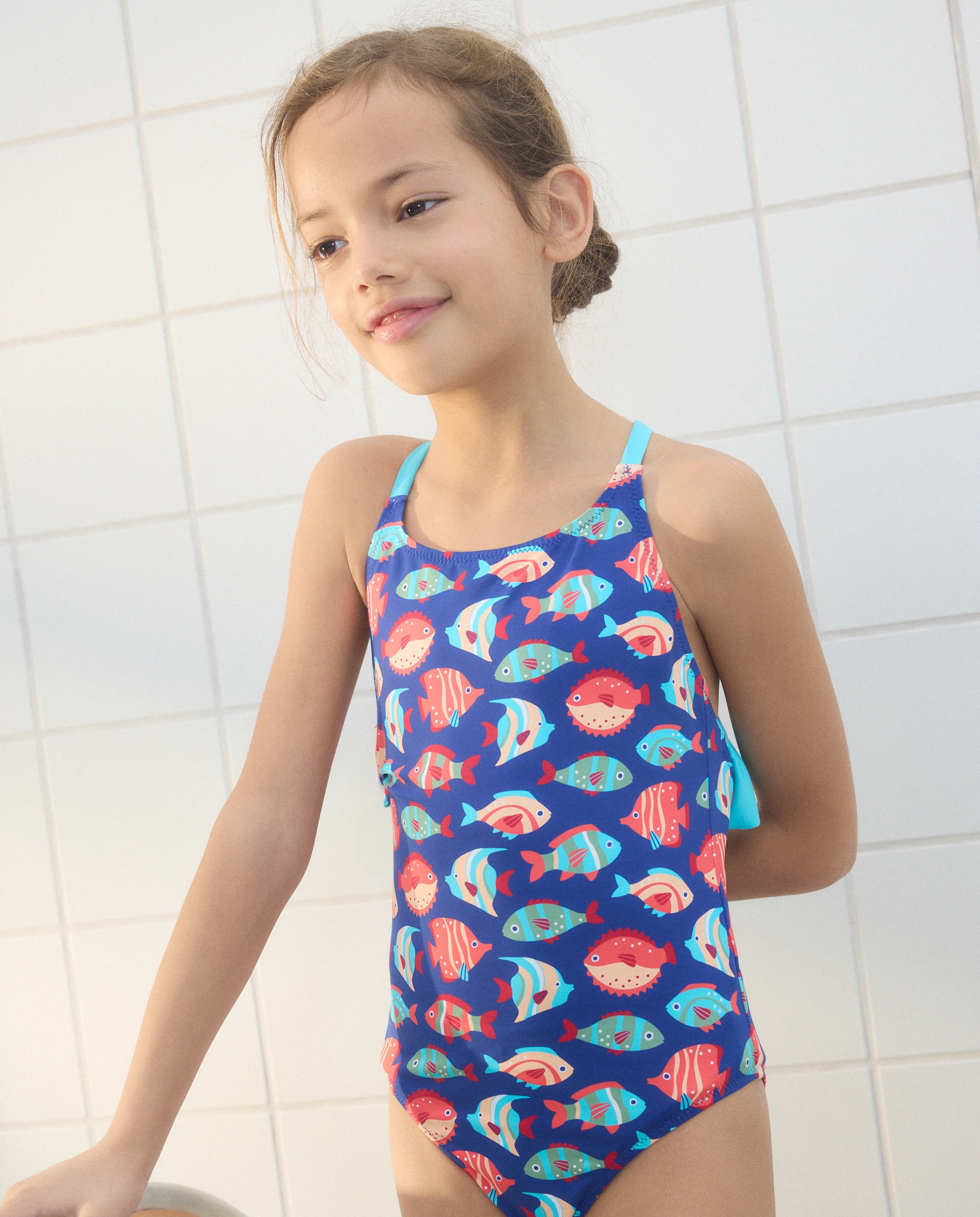 Imagem 0 de Fato de Banho às Cores com Peixes às Cores