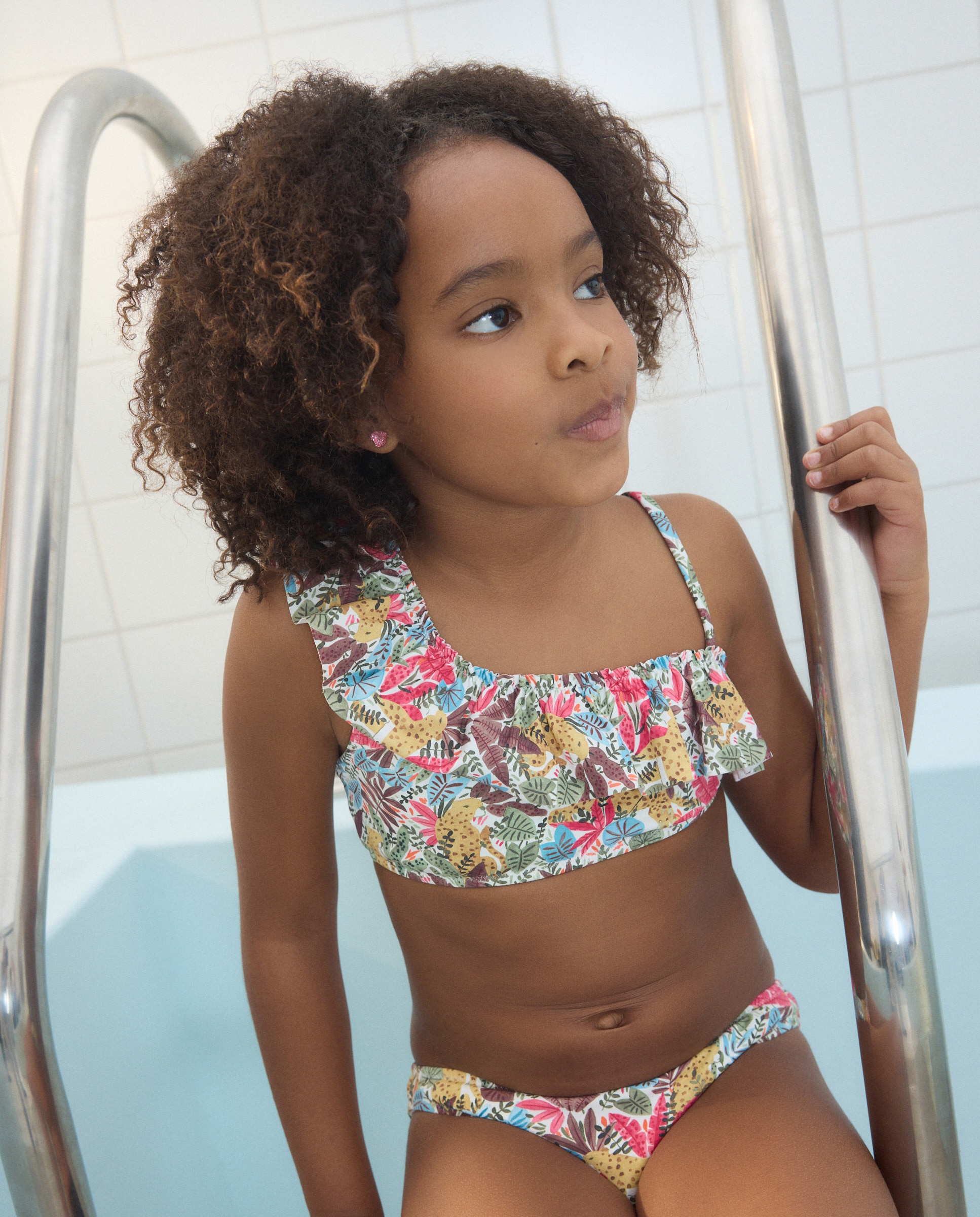 Biquíni às Cores com Estampado de Fantasia Kids El Corte Inglés Multicolor-2