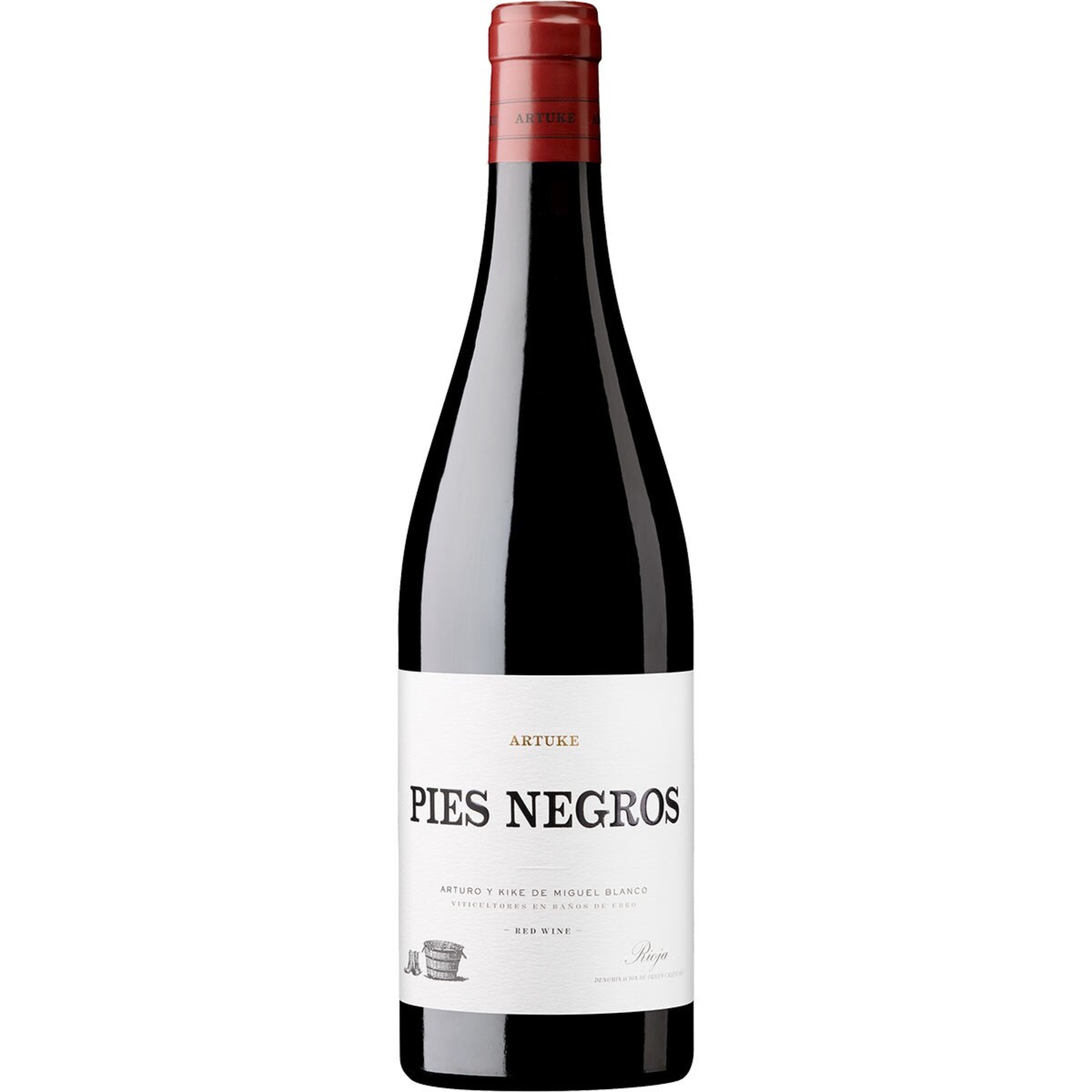Pies Negros vino tinto de autor DOCa Rioja botella 75 cl