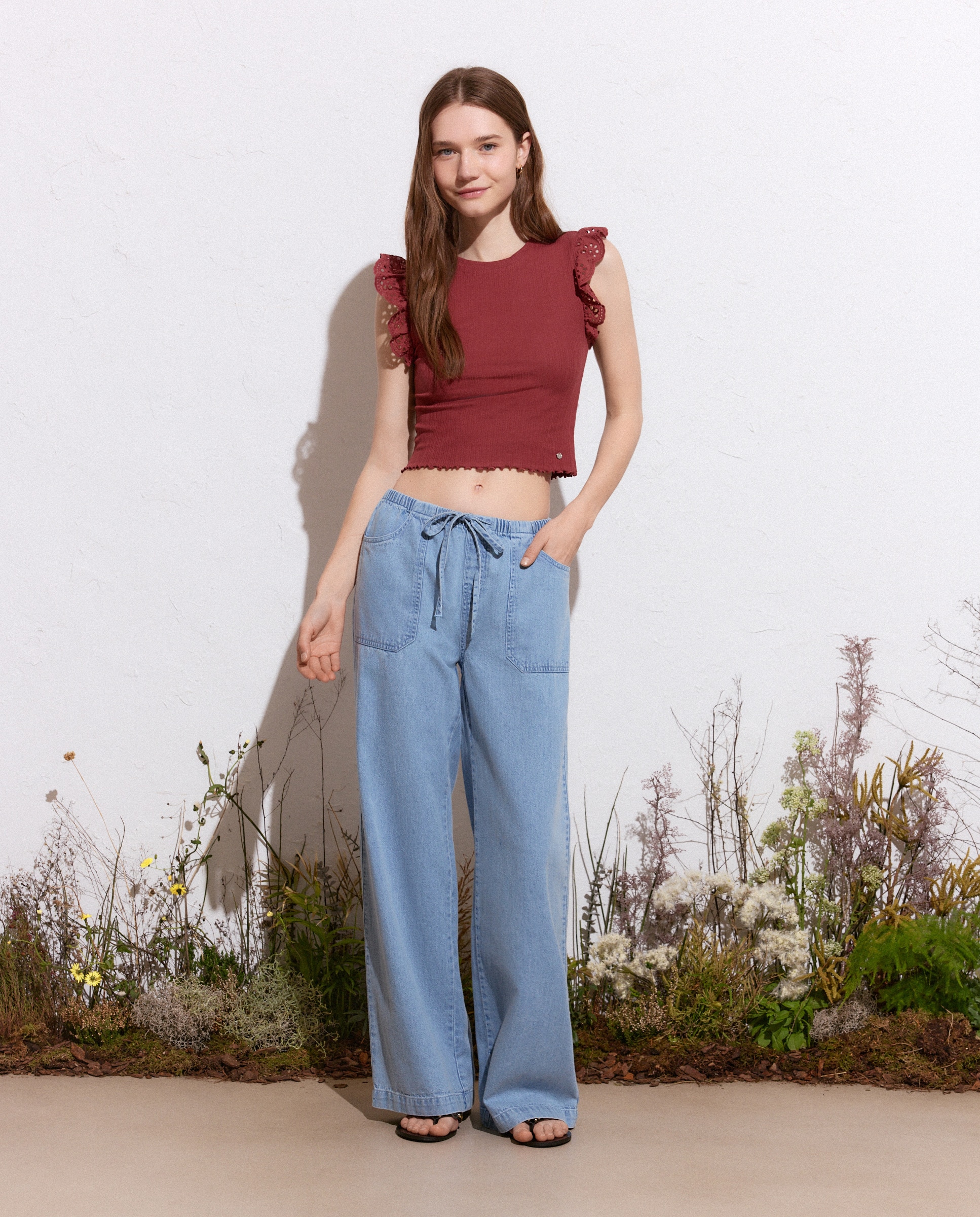 Imagem 0 de Jeans com Elásticos