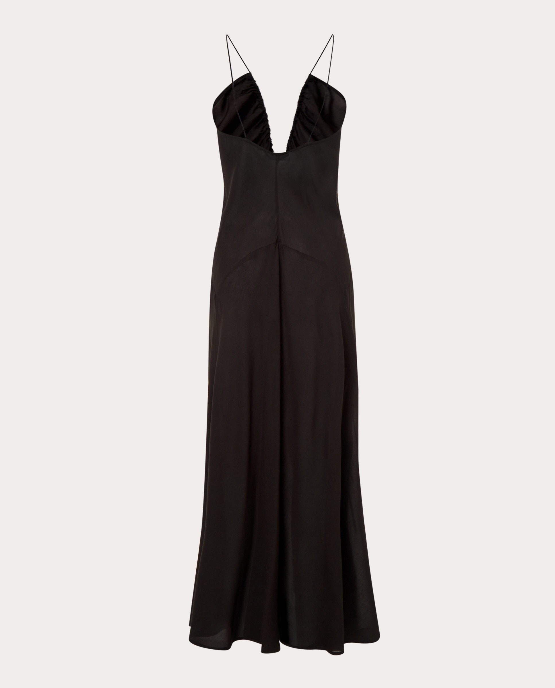 Vestido Comprido Zoe Preto-2
