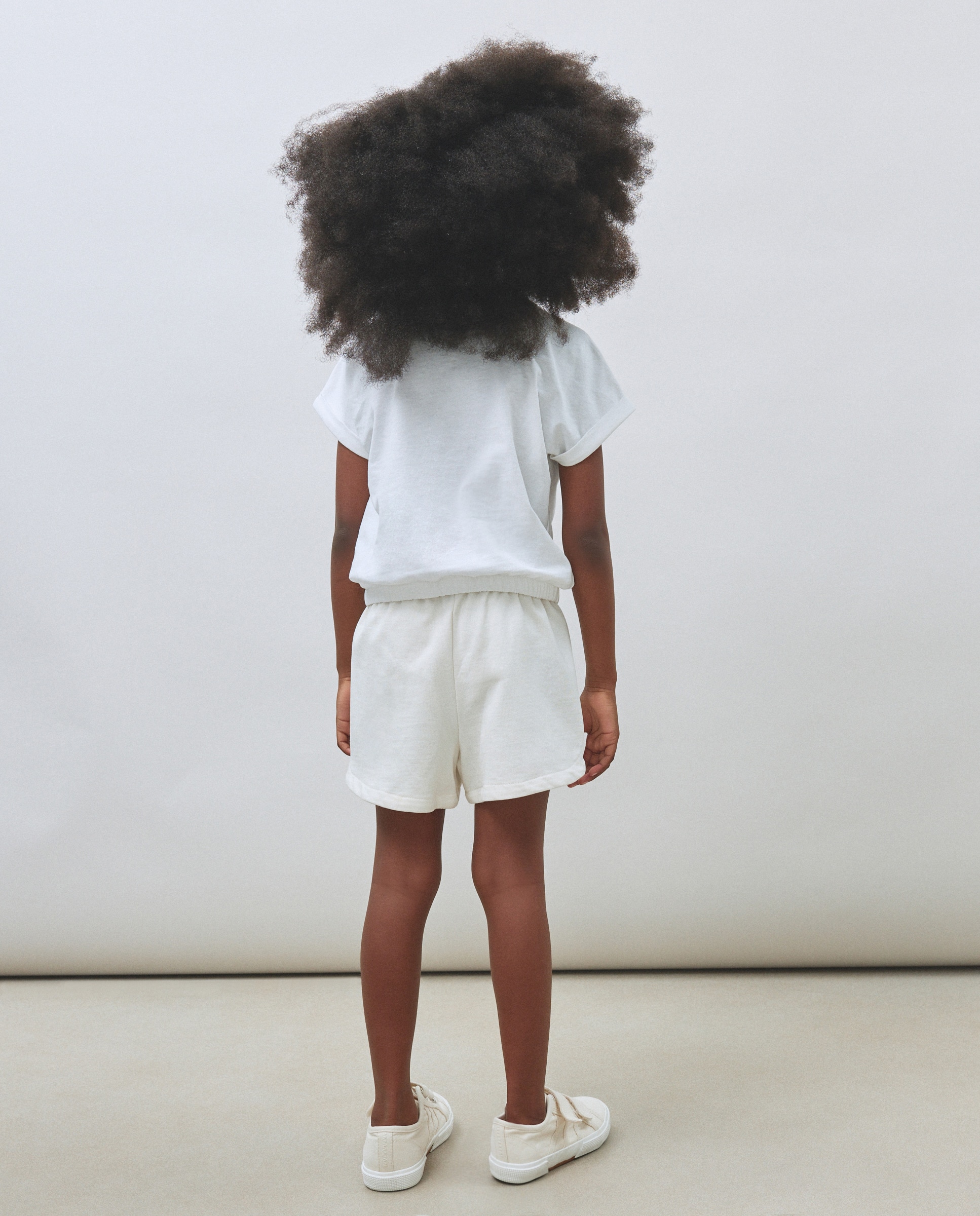 T-shirt de Alças com Elástico na Parte Inferior e Fantasia Kids El Corte Inglés Branco-3
