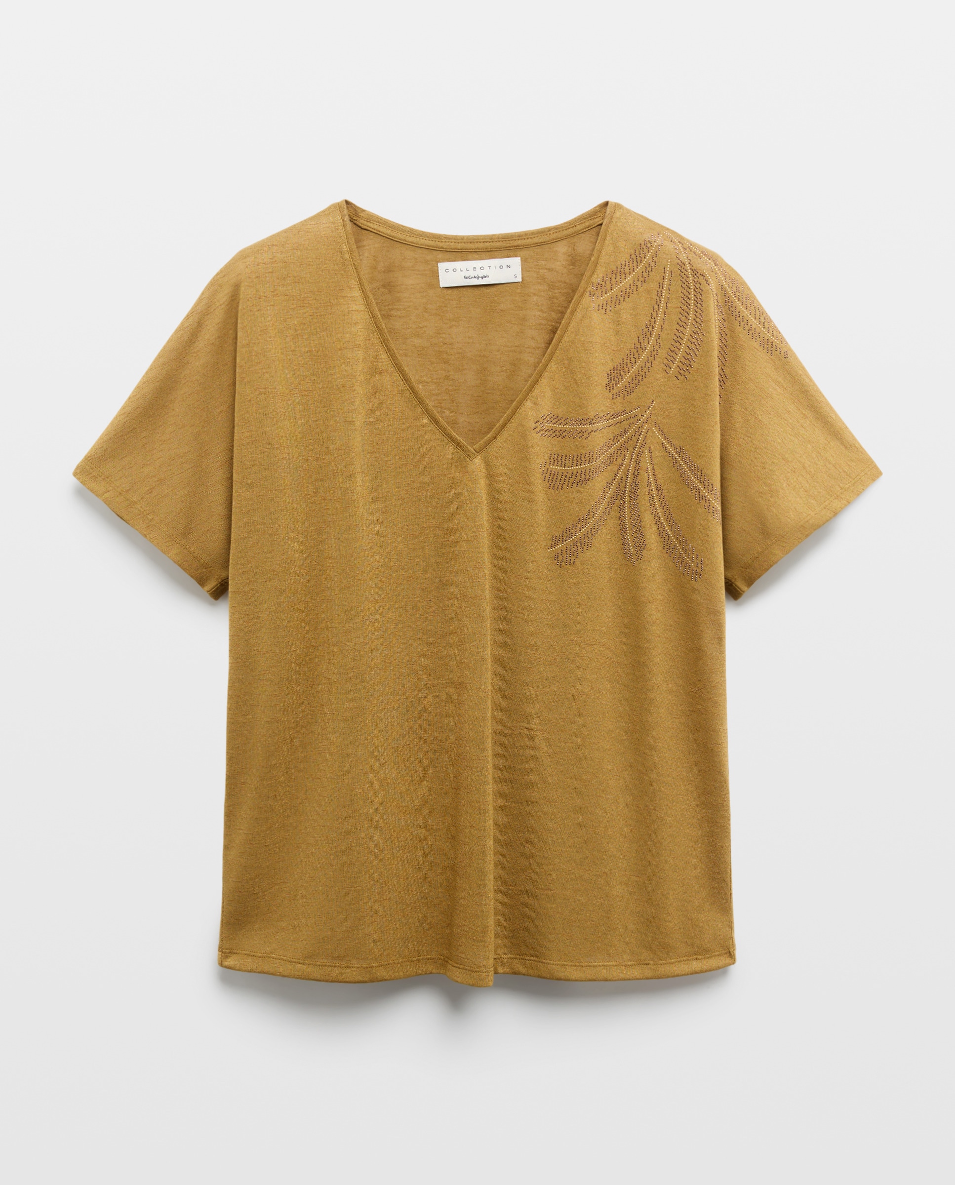 Imagem 0 de T-shirt Lisa de Manga Curta