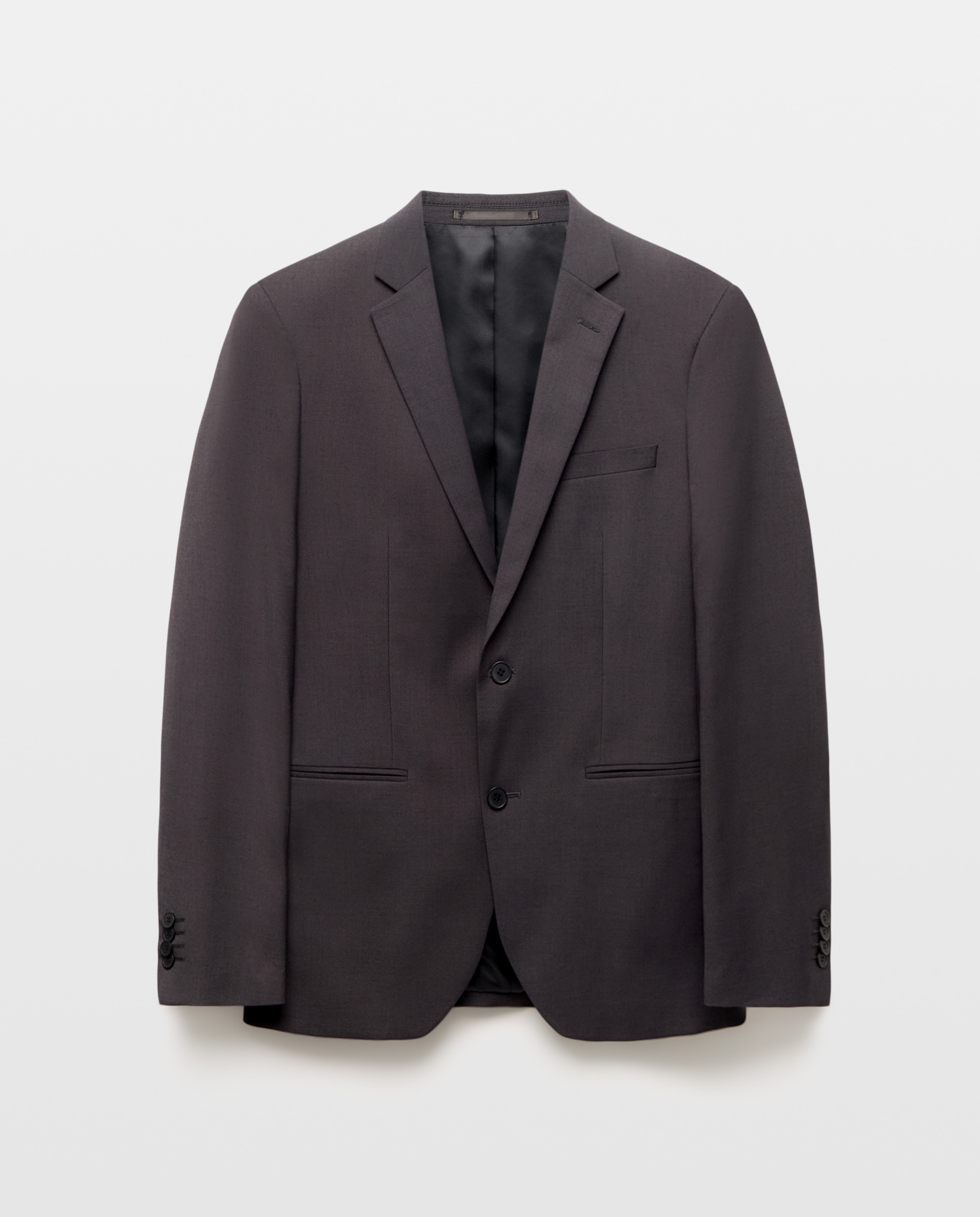 Chaqueta de traje para hombre lisa - Easy Wear - 830 Antracita 830 Antracita-4