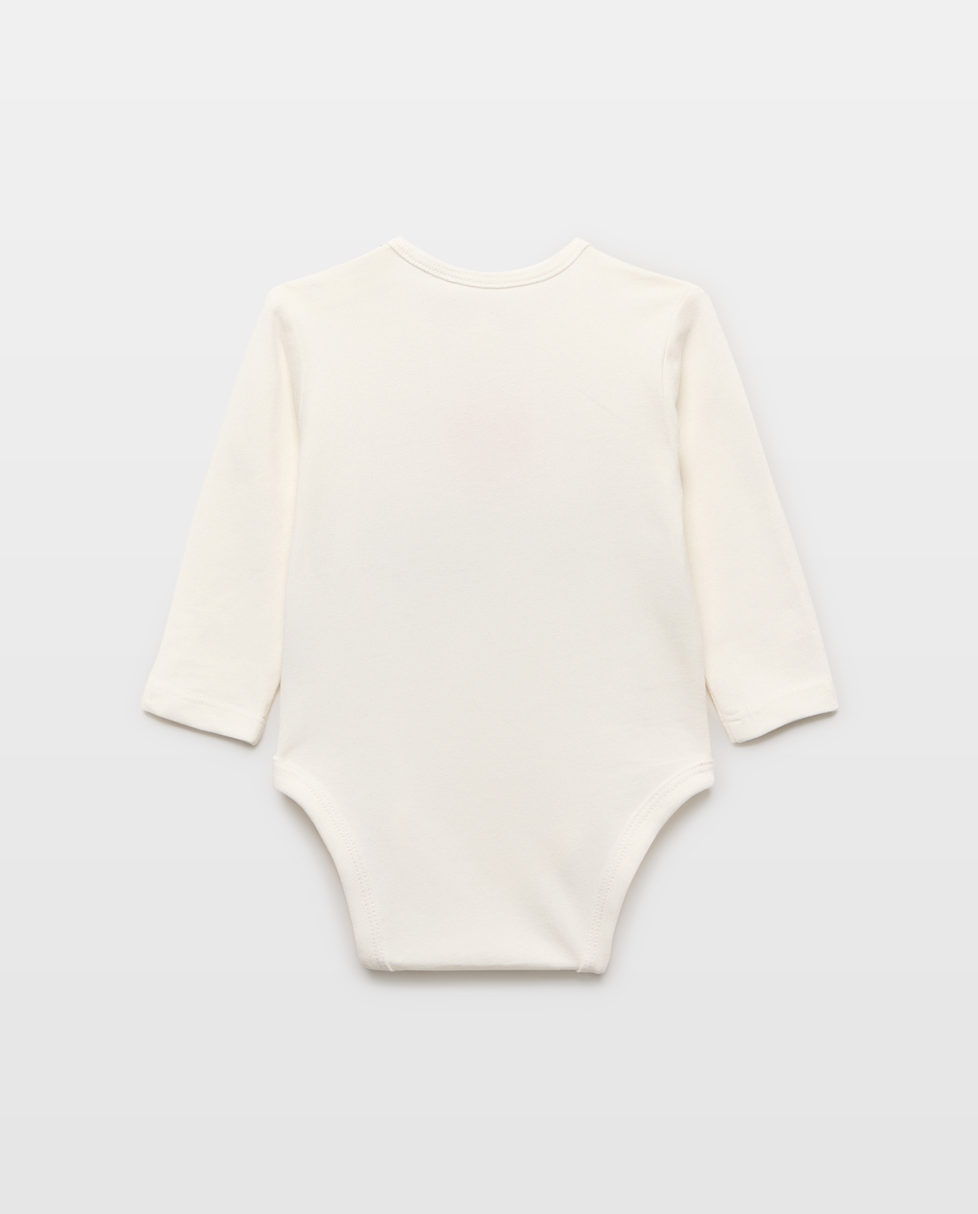 Body de Bebé com Mensagem de Tom em Contraste Baby El Corte Inglés Branco-marfim-2