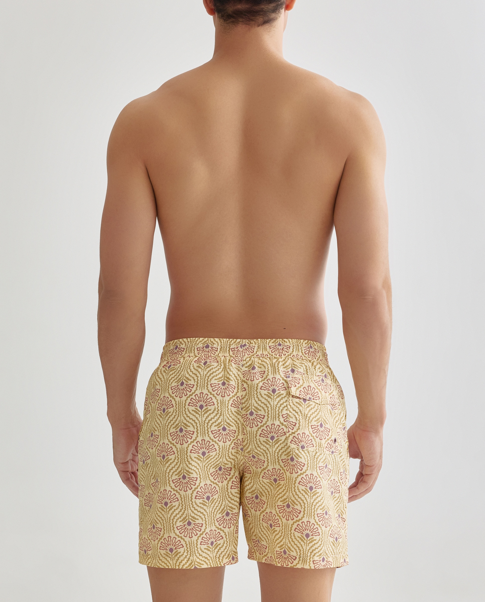 Bañador estampado palmeras 150 Vainilla-2