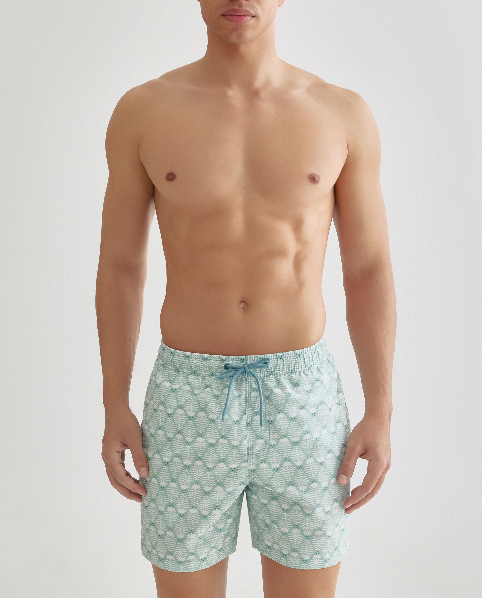 Imagen 0 de Bañador estampado claveles