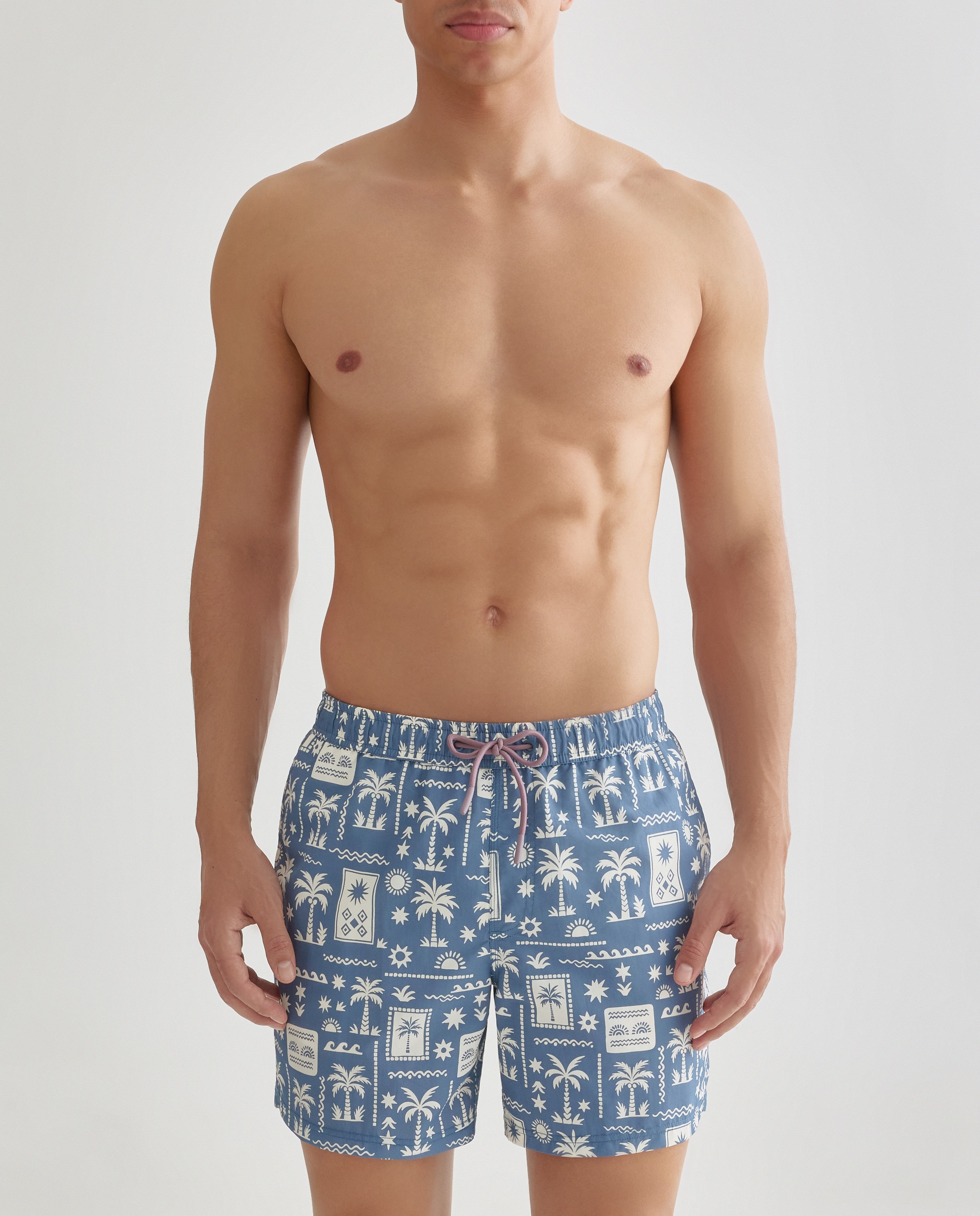 Imagen 0 de Bañador estampado palmeras hombre