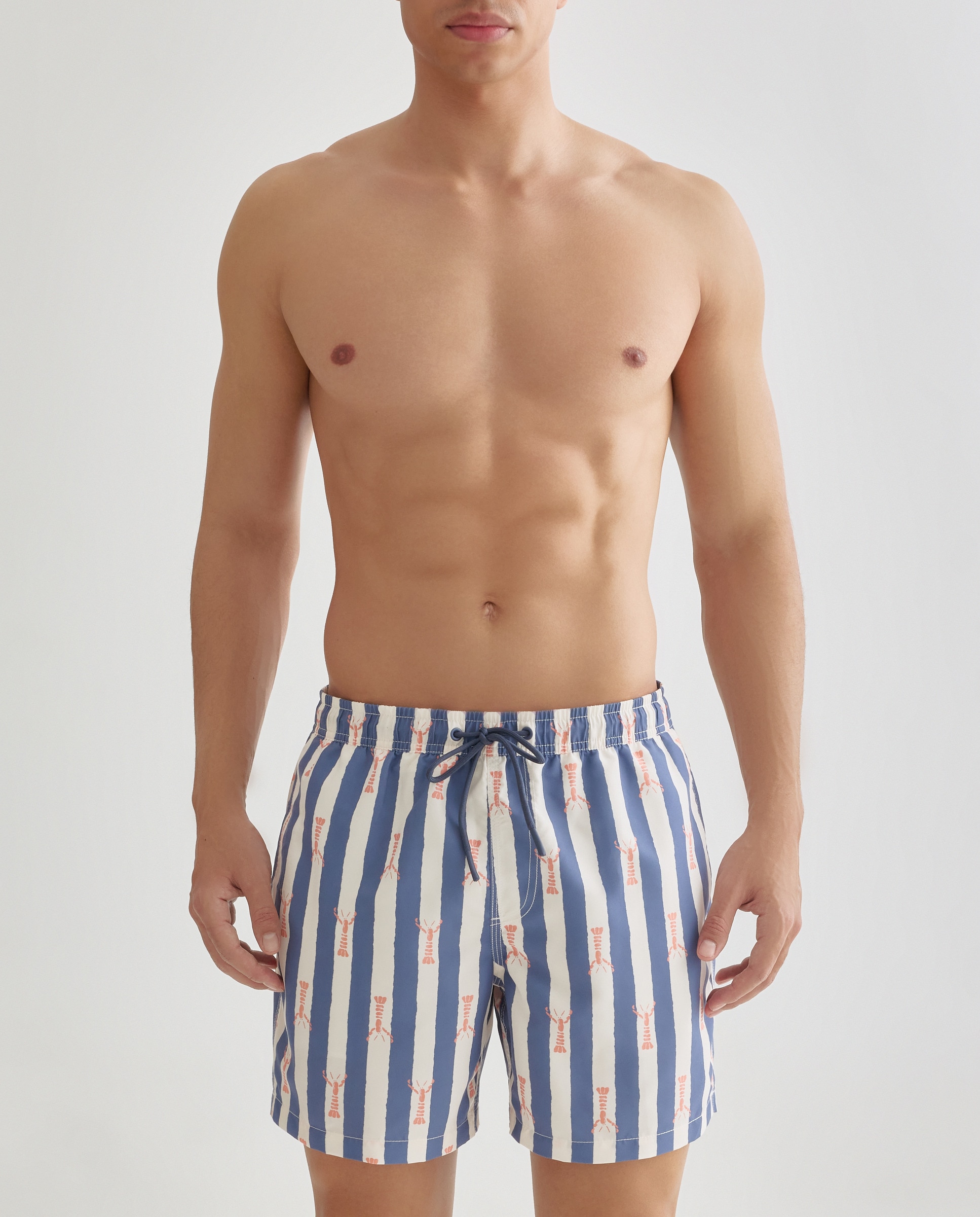 Imagen 0 de Bañador estampado rayas & langosta hombre