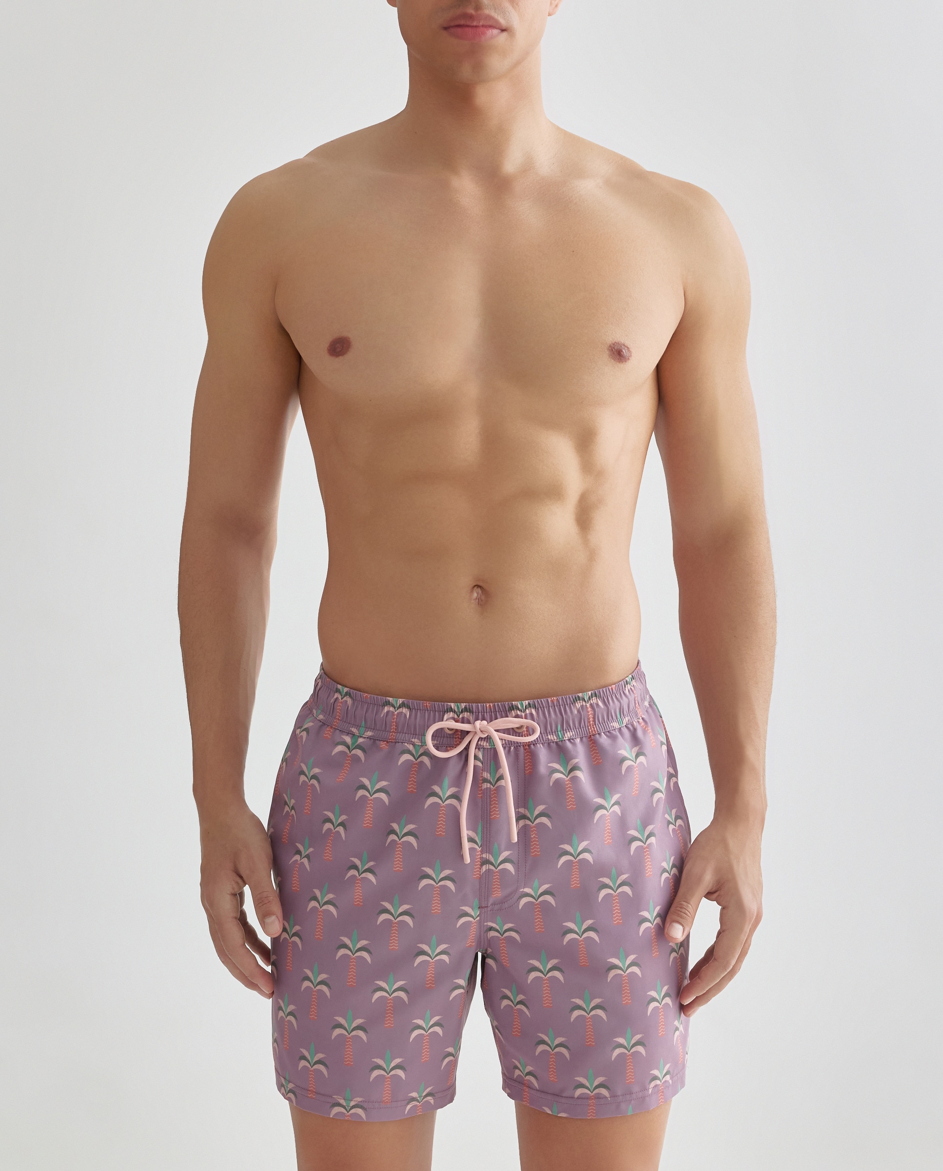 Imagen 0 de Bañador estampado palmeras color hombre