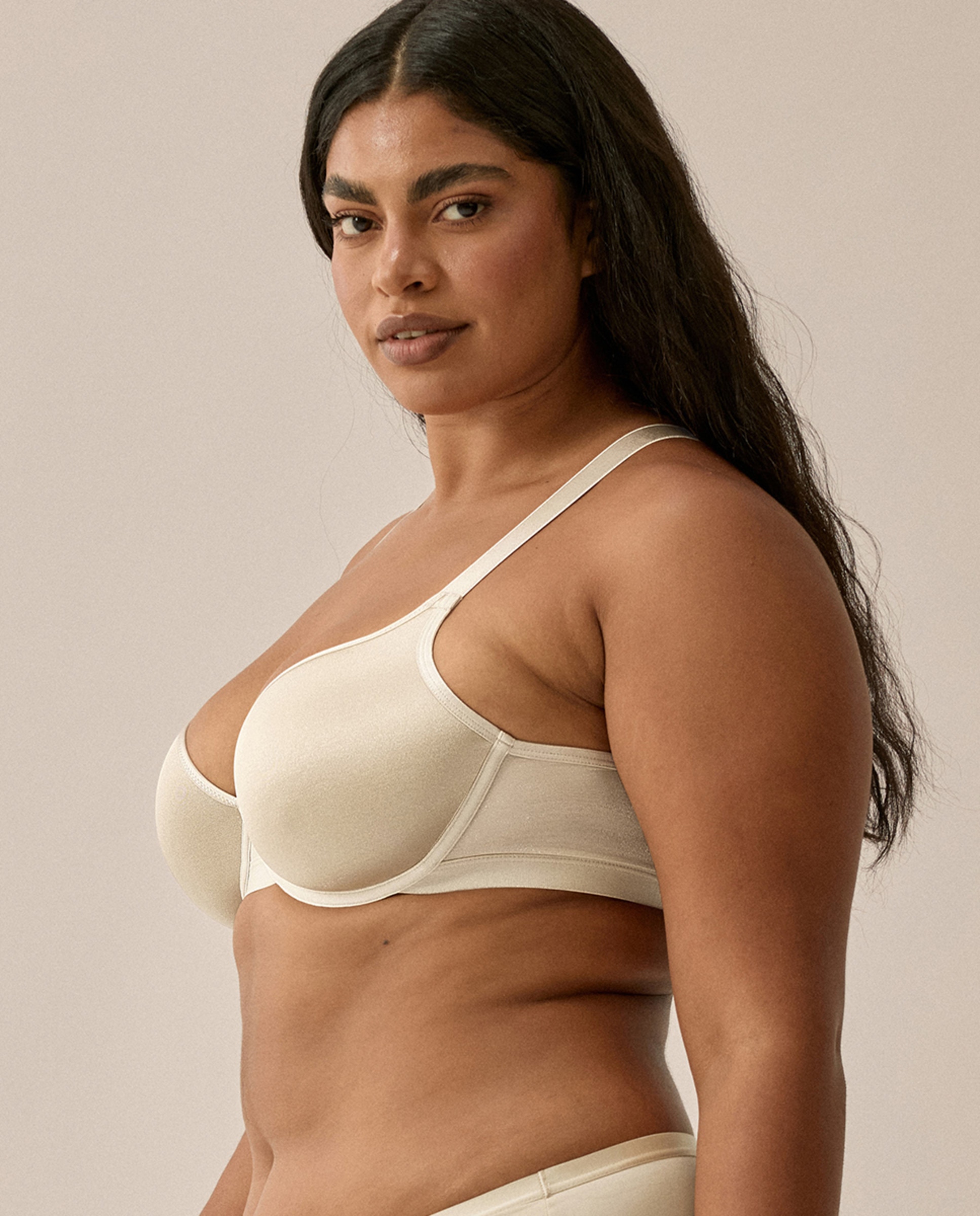 Soutien com Aro, Enchimento e Spacer Natural-3
