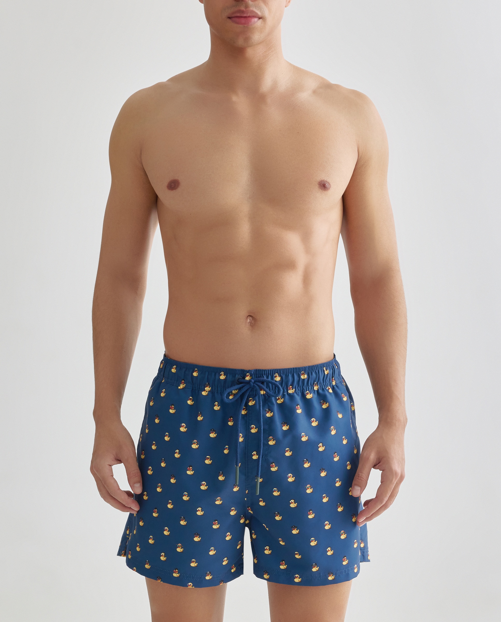 Imagen 0 de Bañador estampado de hombre Azul marino