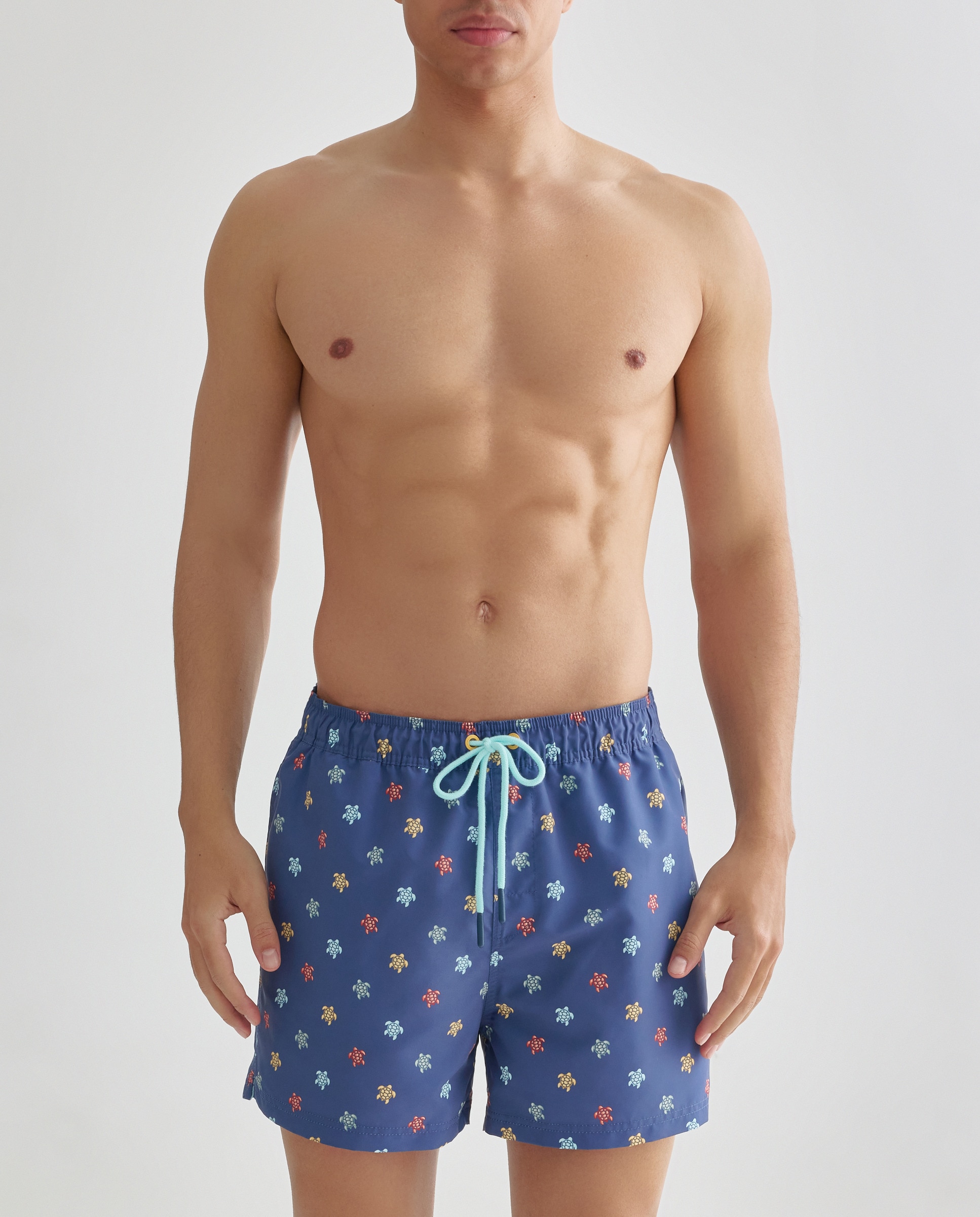 Imagen 0 de Bañador estampado de hombre Azul marino