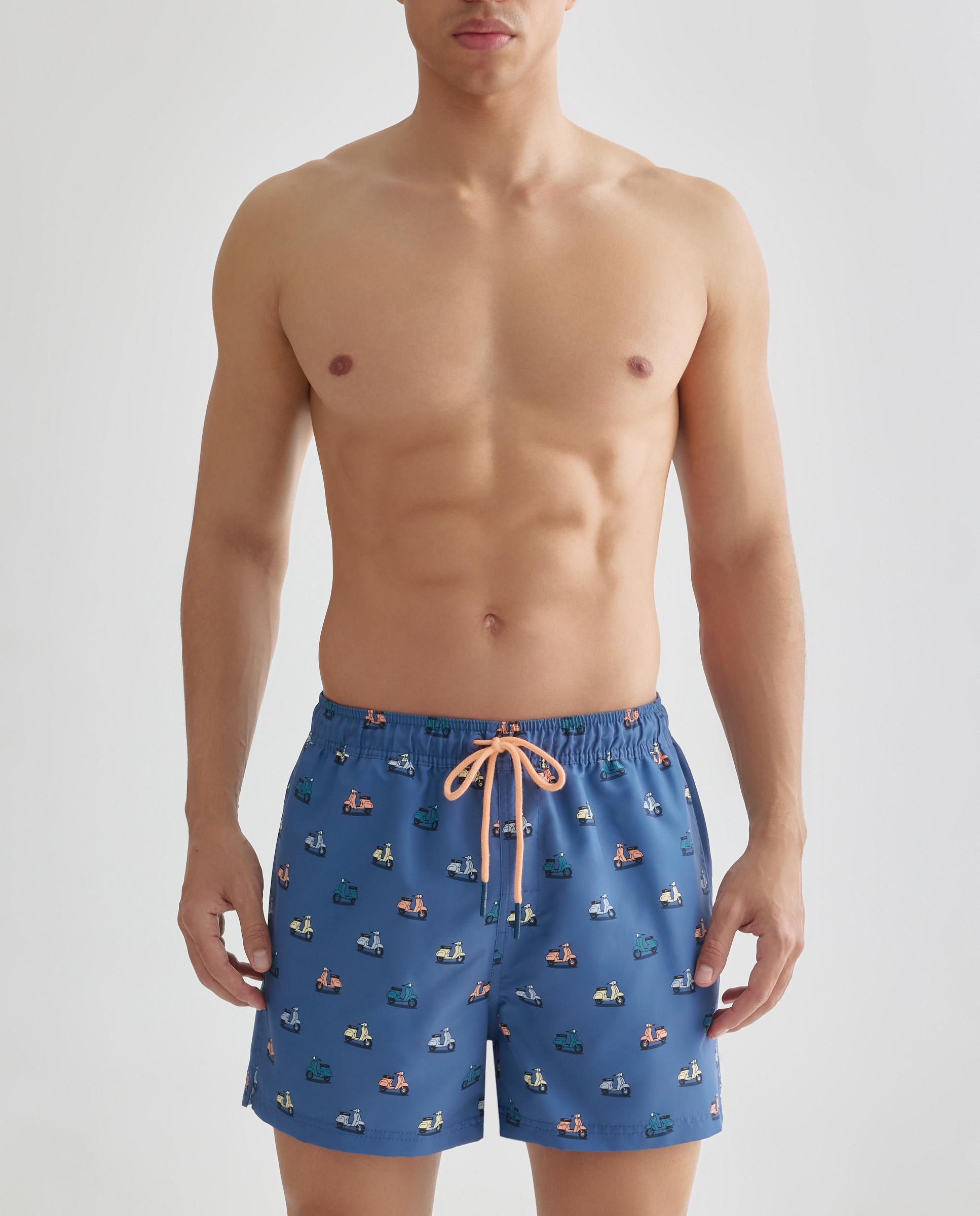 Imagen 0 de Bañador estampado de hombre Gris