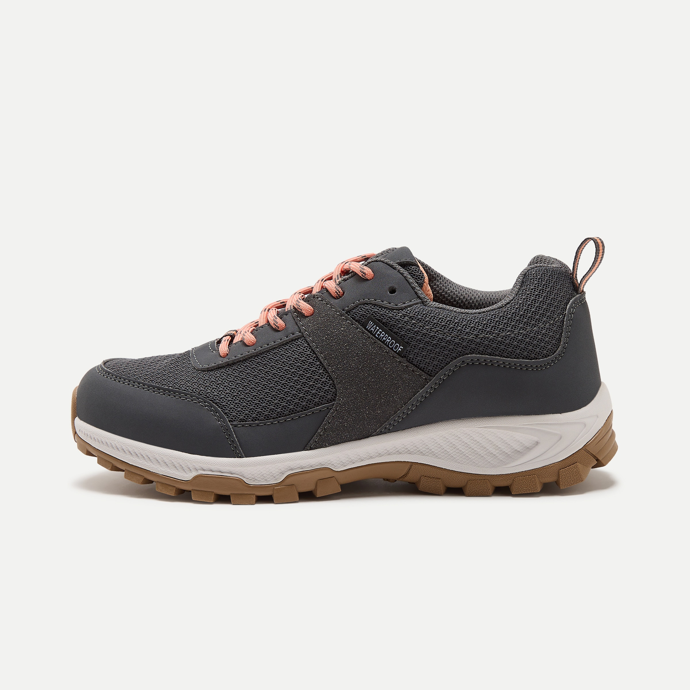 Zapatilla de senderismo de mujer con membrana waterproof Verde-3