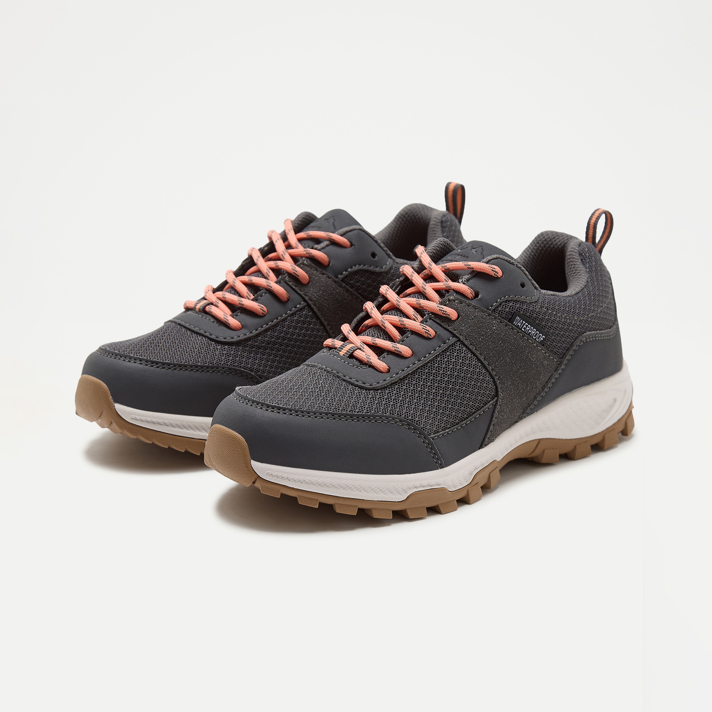 Zapatilla de senderismo de mujer con membrana waterproof Verde-6