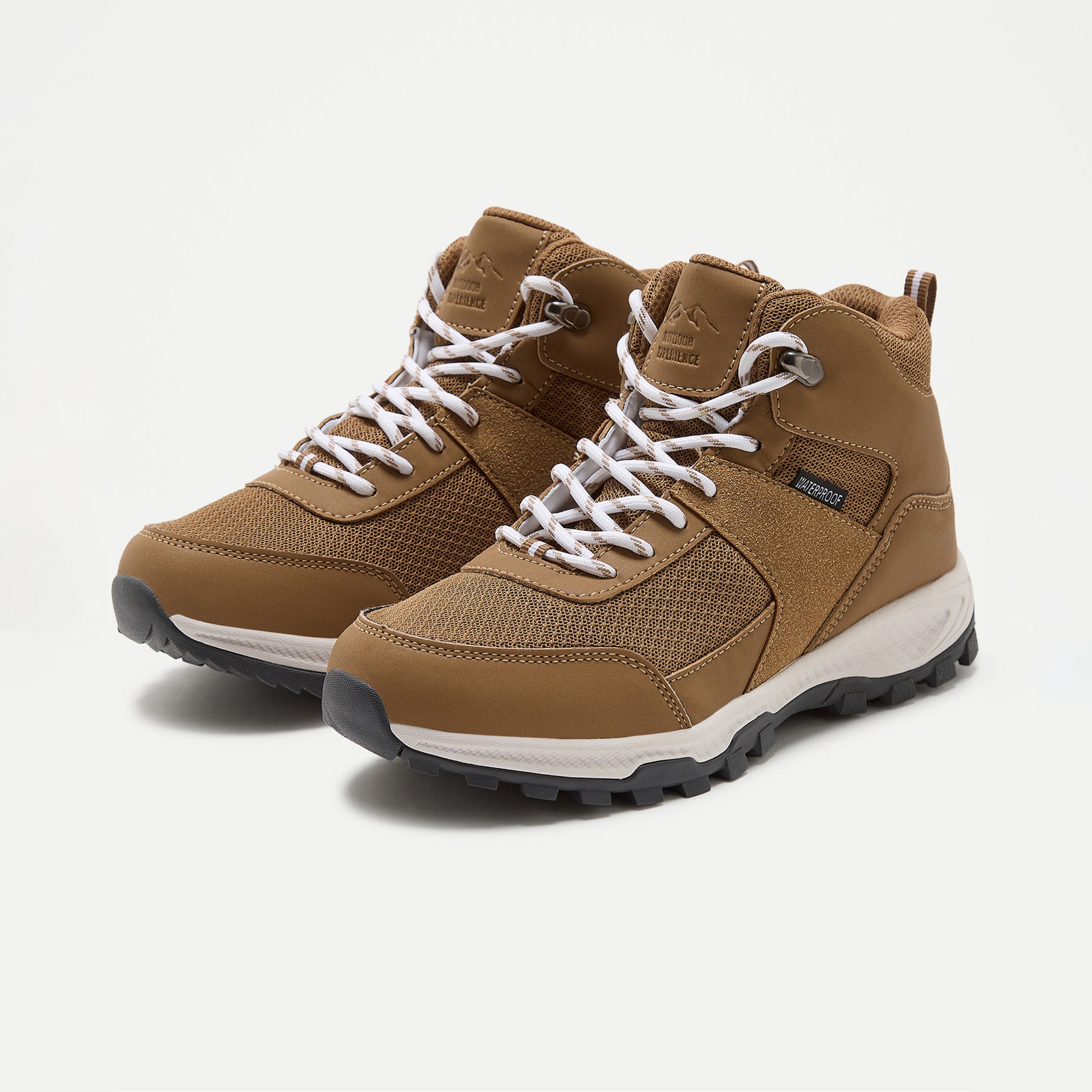 Bota de senderismo de mujer con membana waterproof Marrón-7
