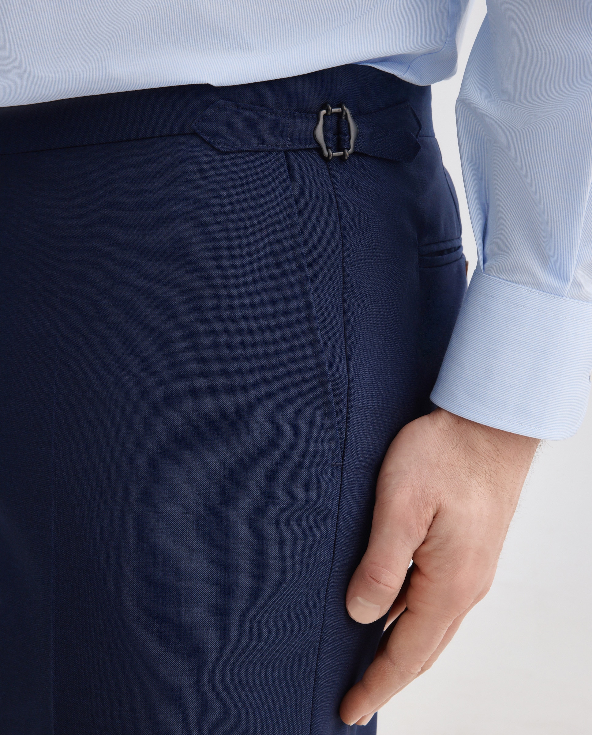 Calças de homem Azul-marinho-4