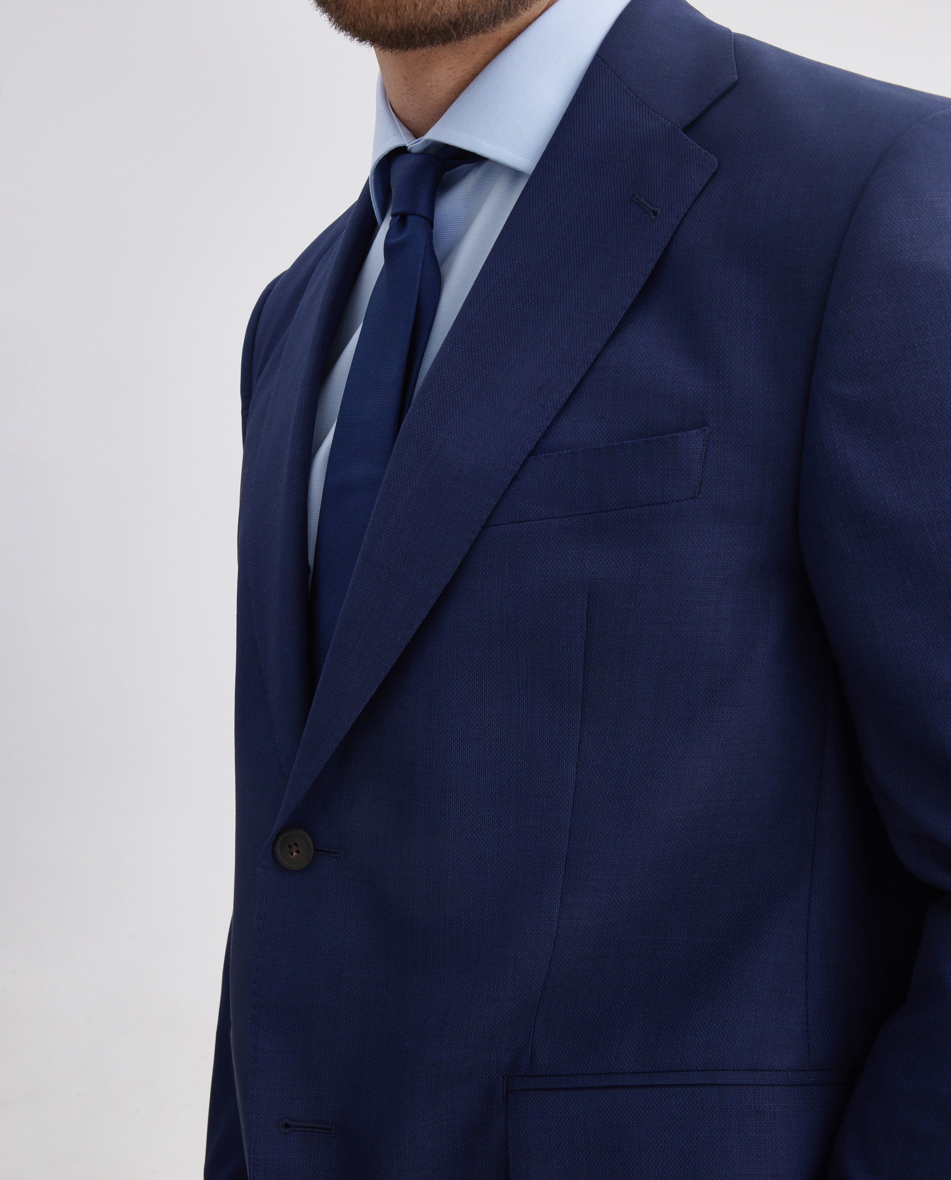 Casaco de Fato Separate Azul-claro-4